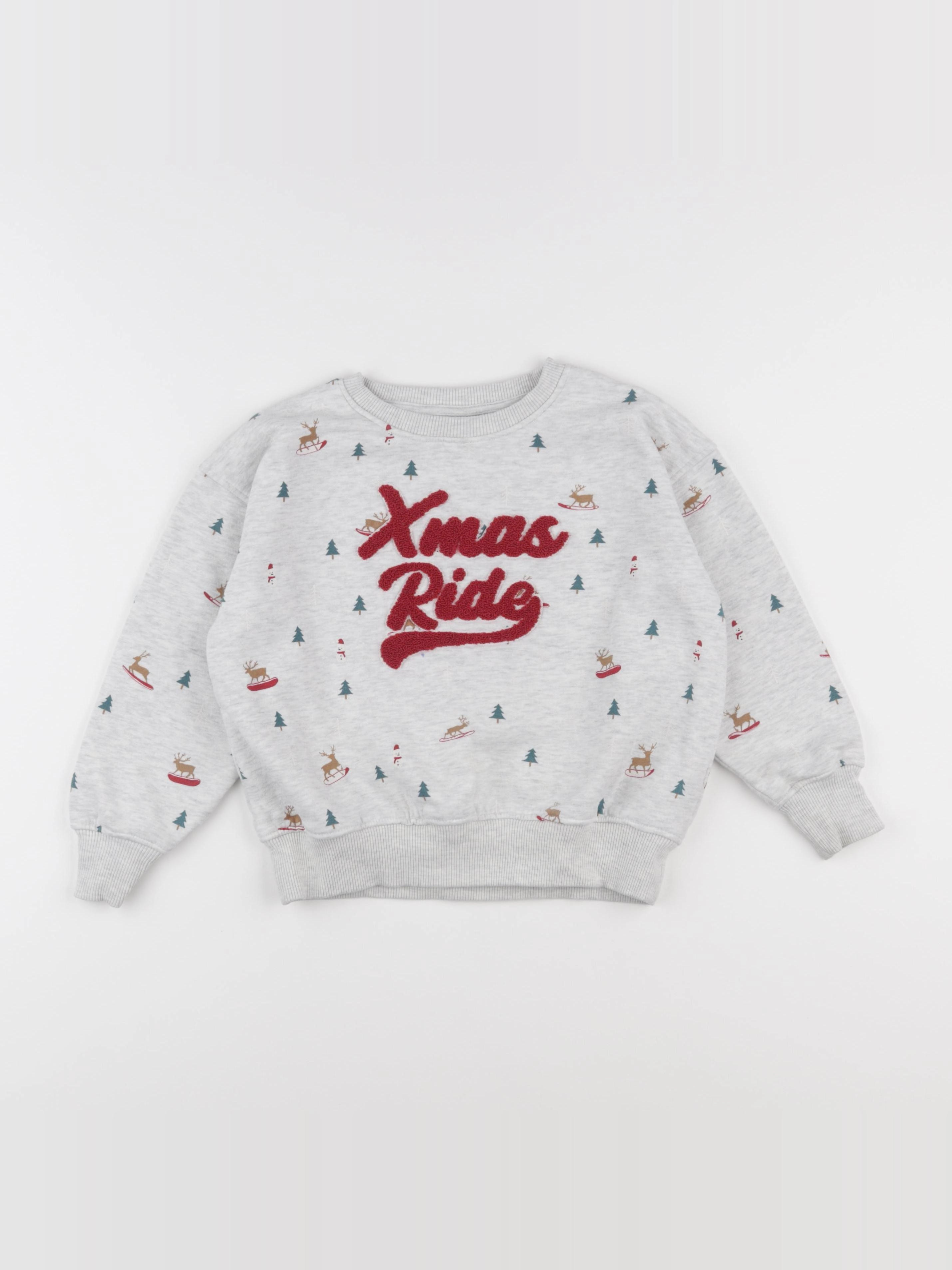 Tape à l'oeil - sweat gris - 5 ans