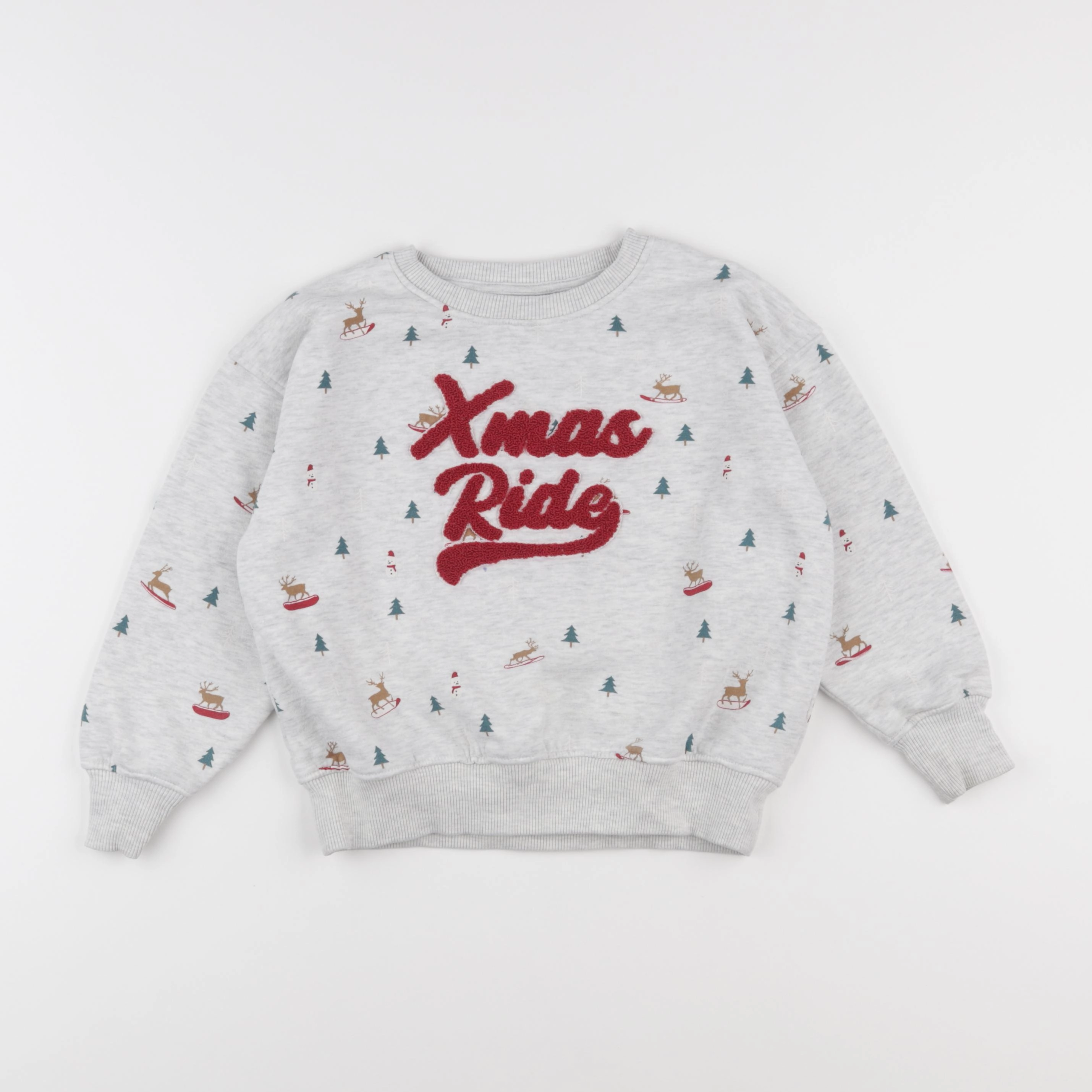 Tape à l'oeil - sweat gris - 5 ans
