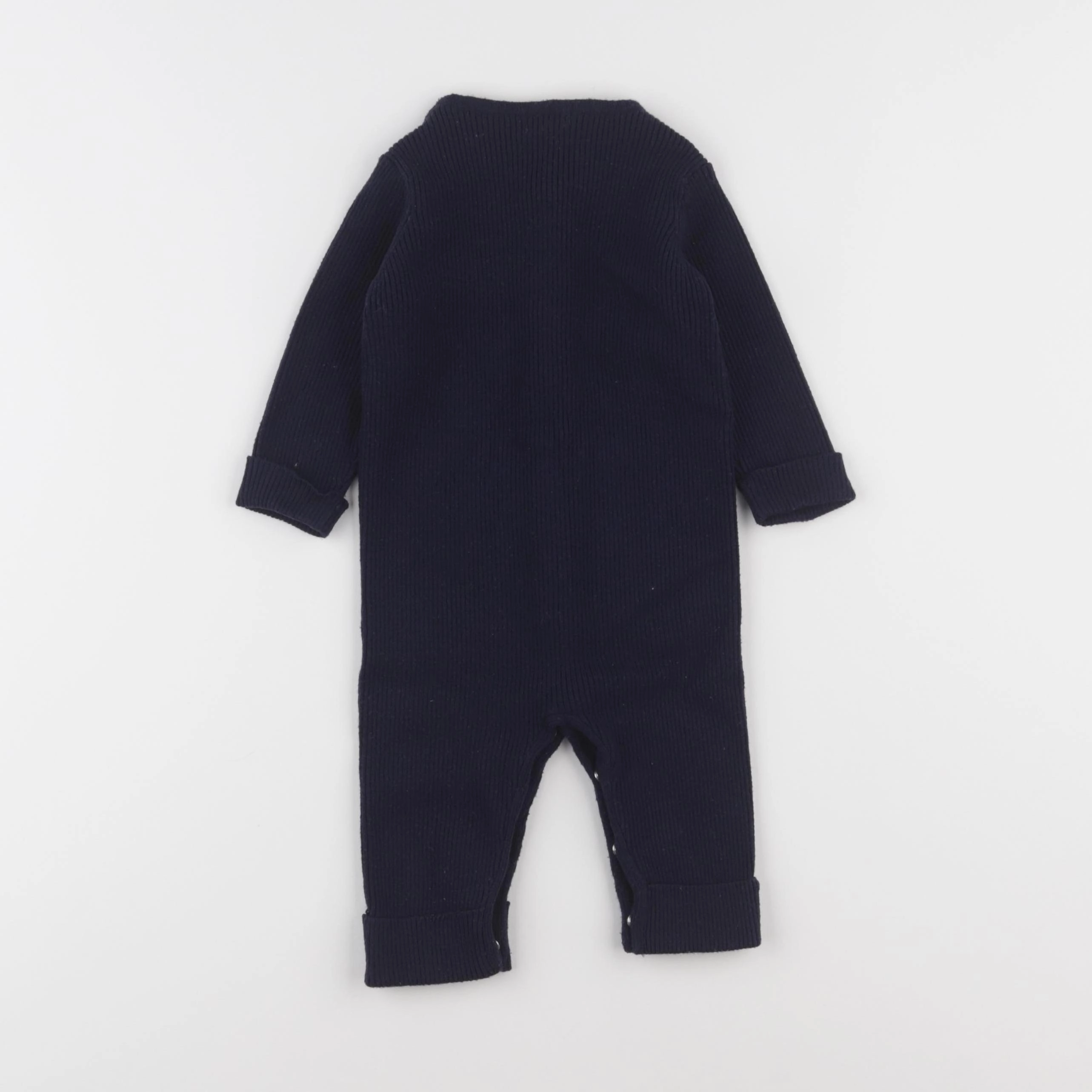 Vertbaudet - combinaison bleu - 9 mois