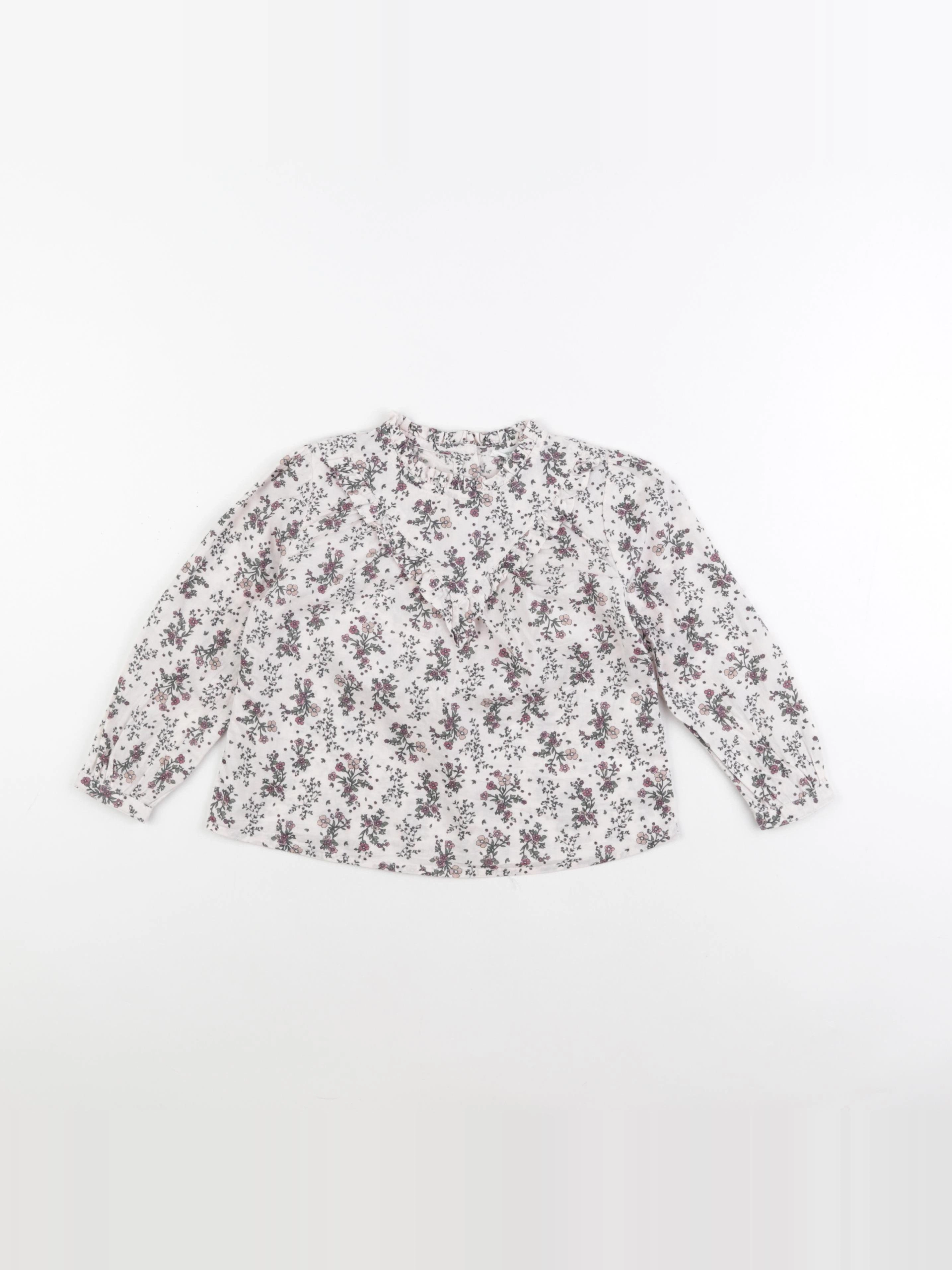 Vertbaudet - blouse rose - 4 ans