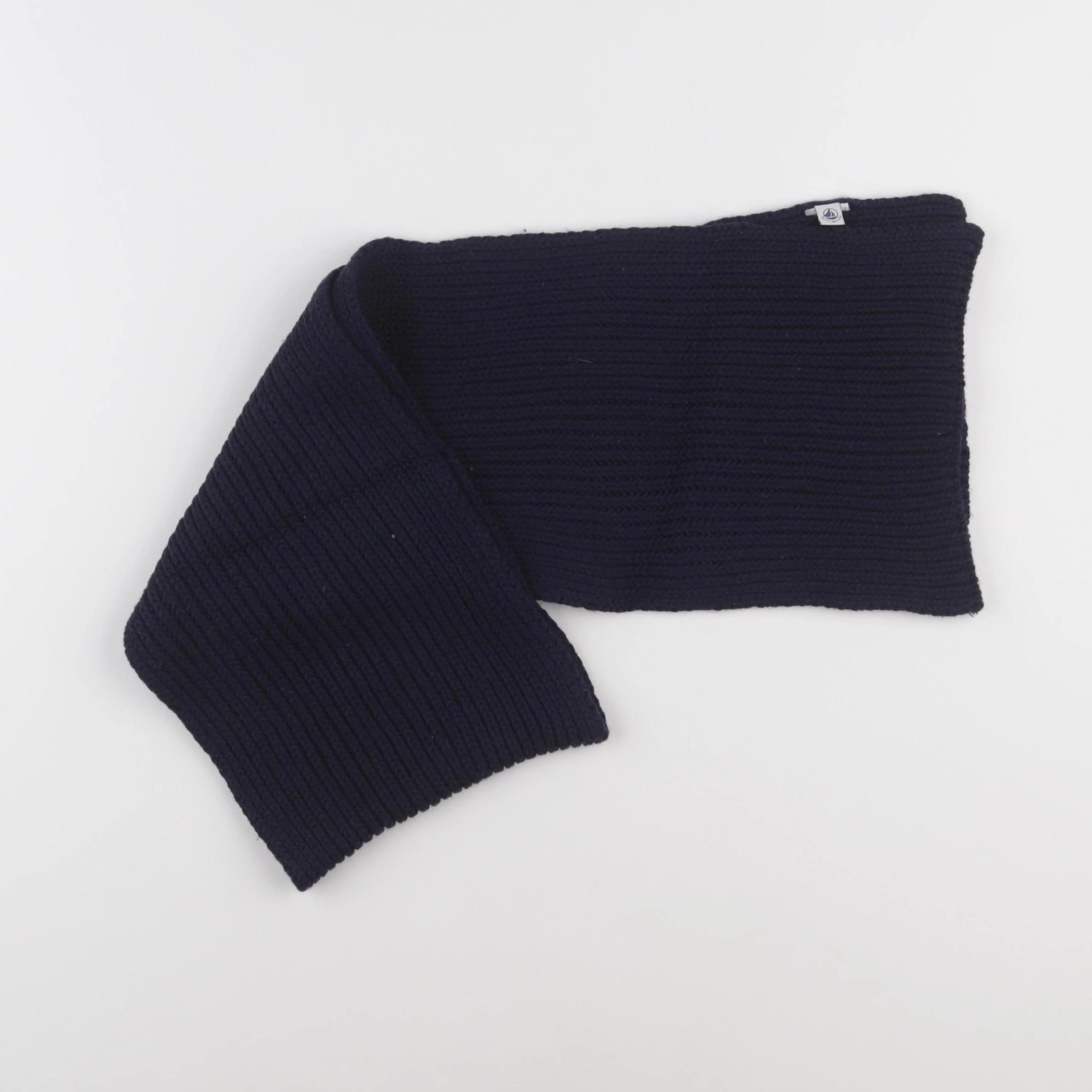 Petit Bateau - écharpe bleu - 4/6 ans