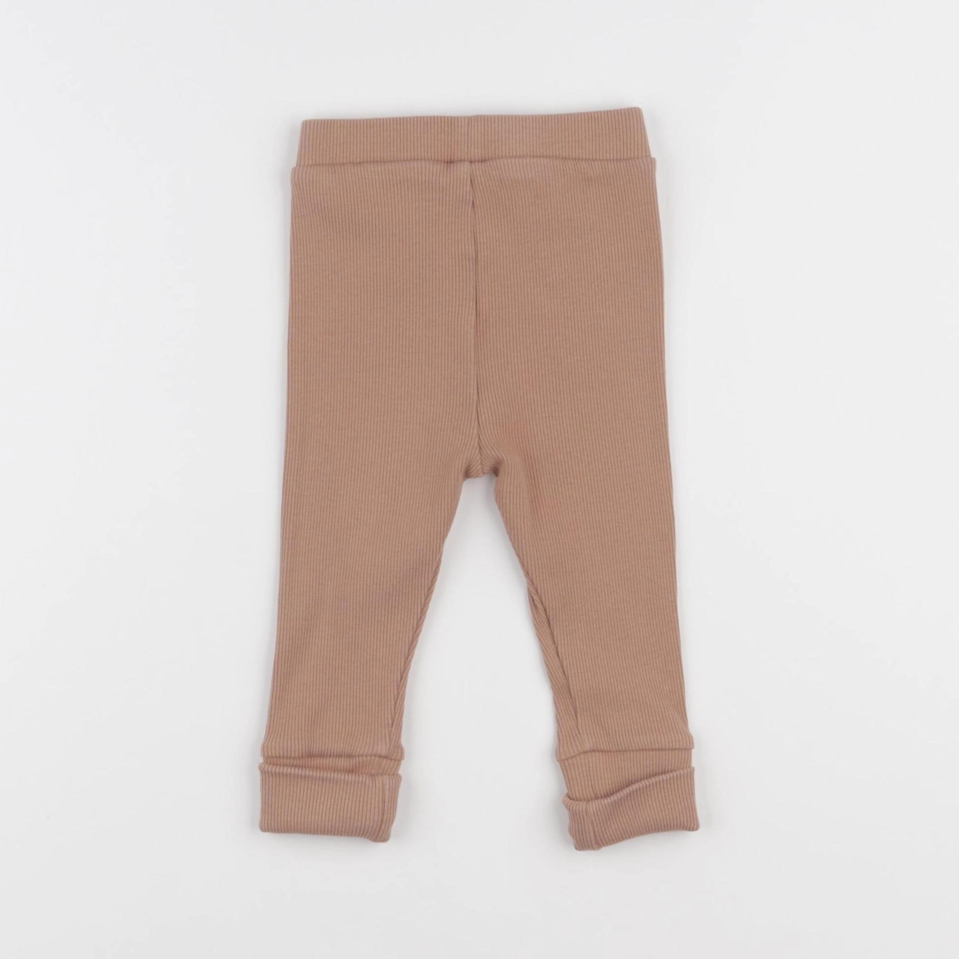 Vertbaudet - legging marron - 9 mois
