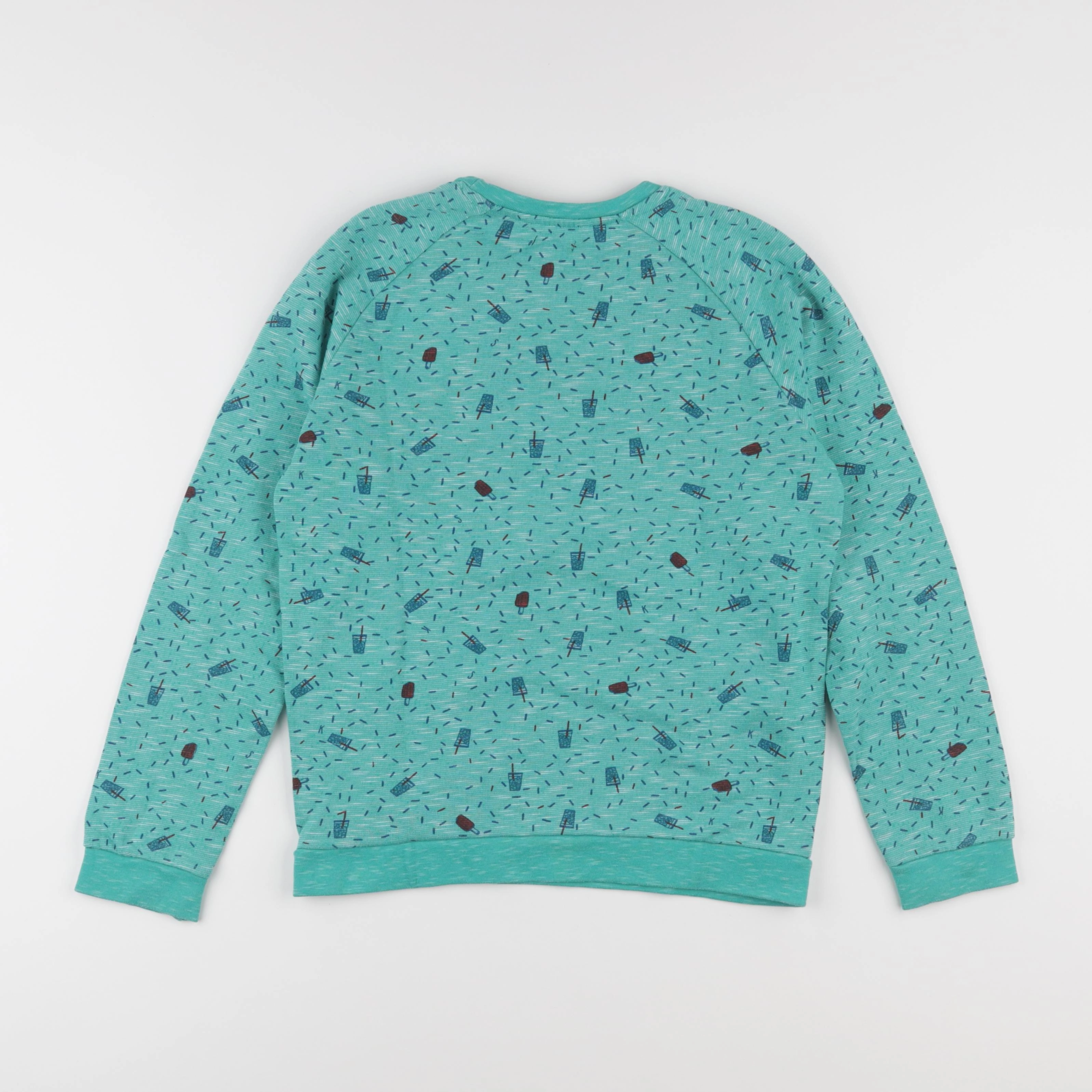 IKKS - sweat vert - 10 ans