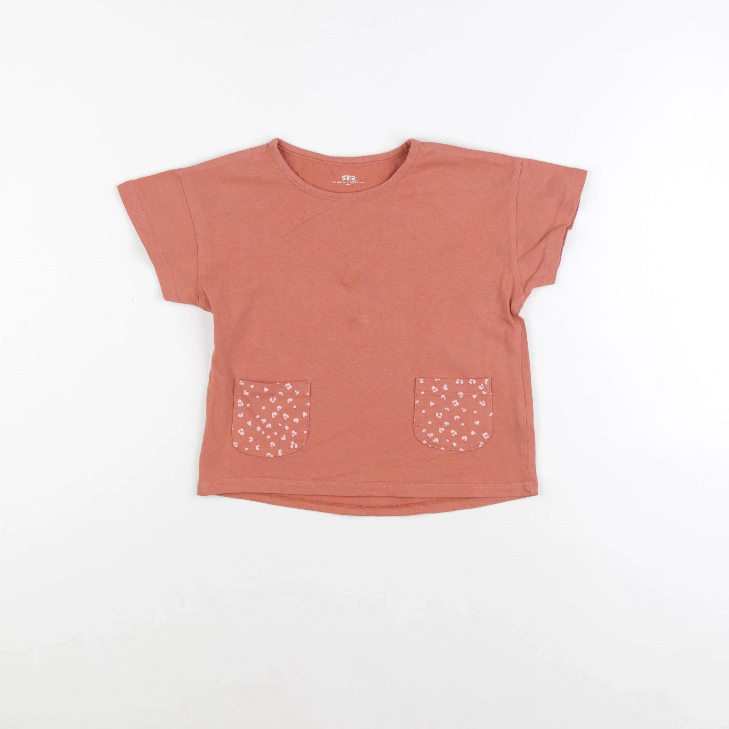 La Redoute - tee-shirt rose - 4 ans