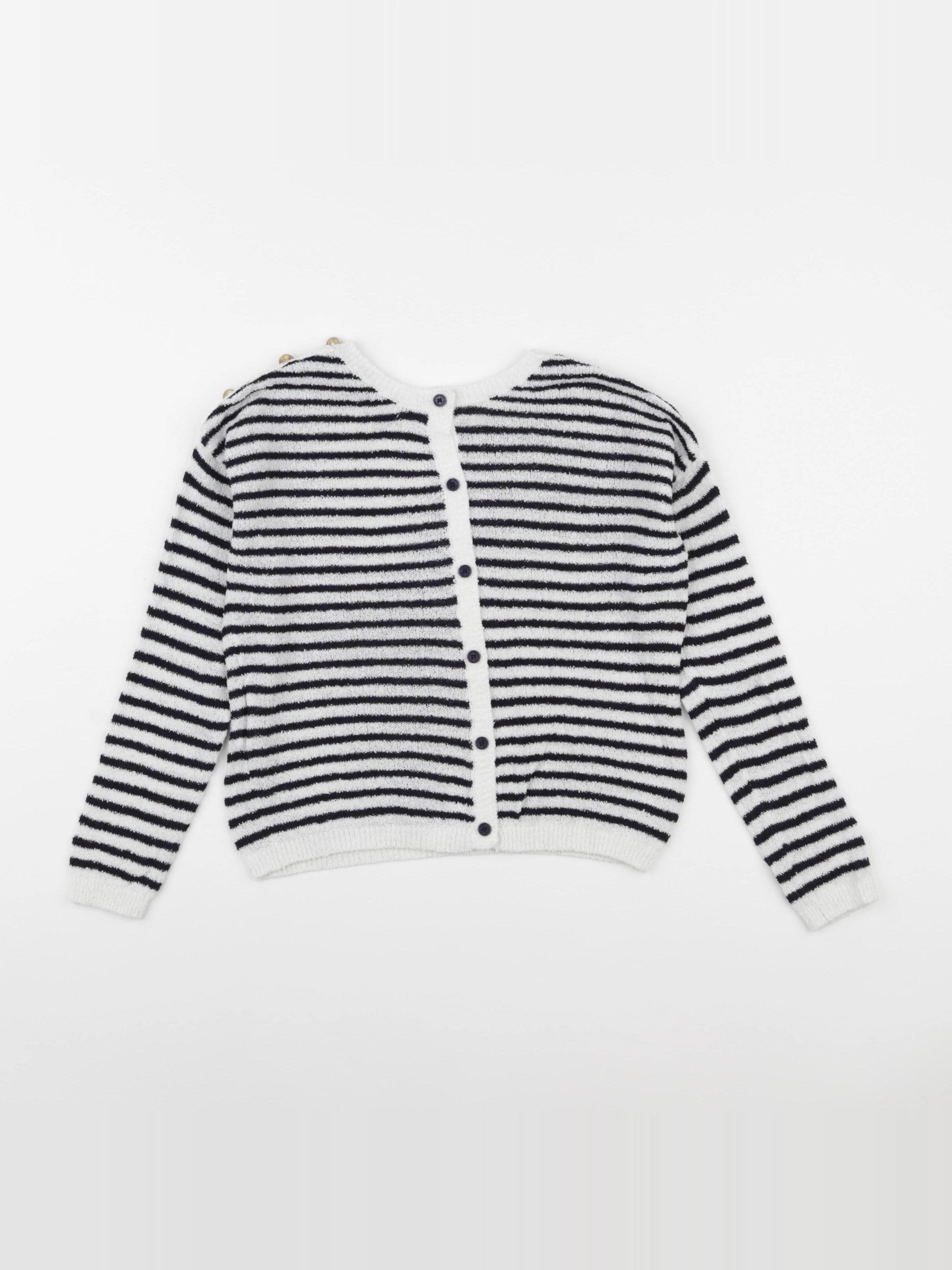 IKKS - pull bleu, blanc - 4 ans