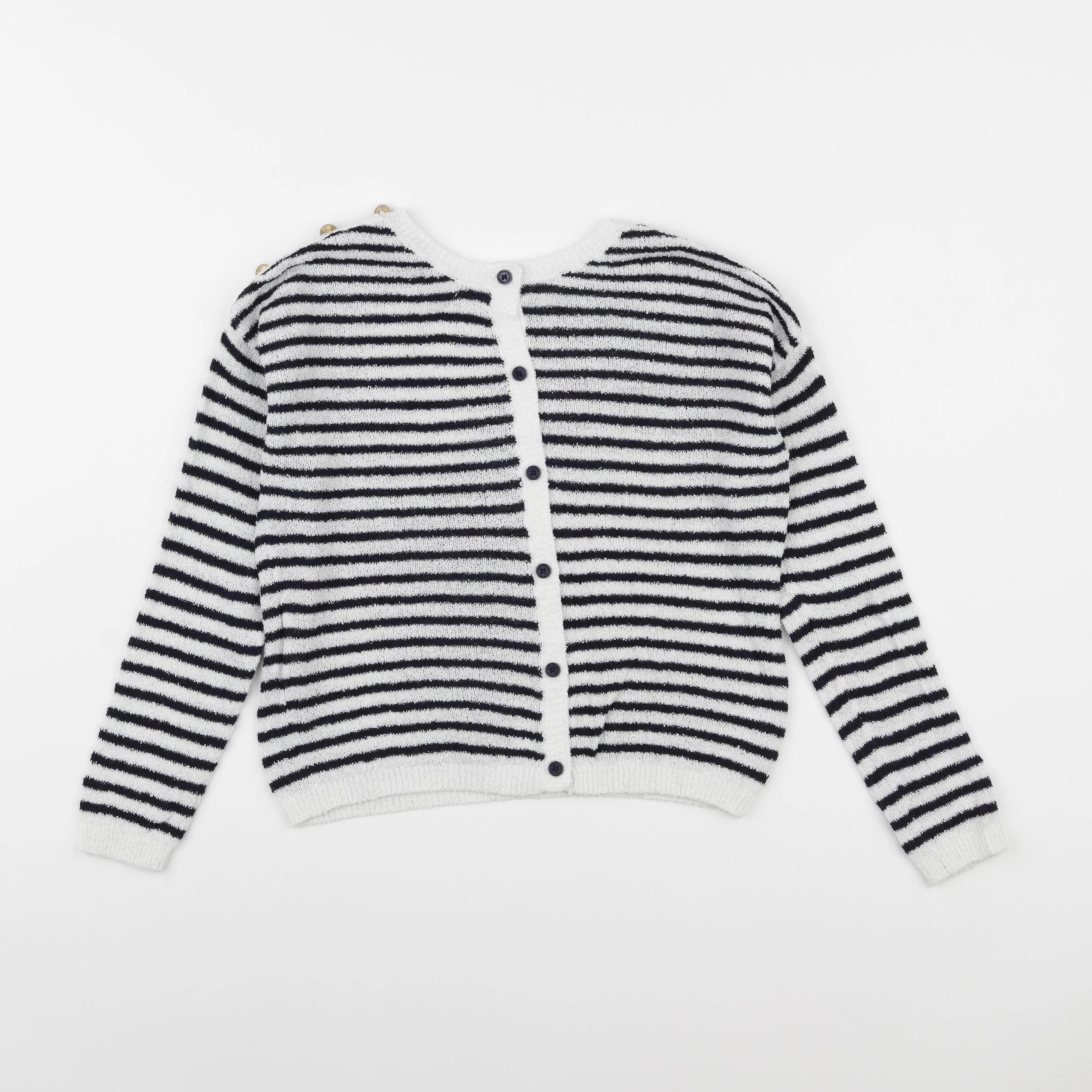 IKKS - pull bleu, blanc - 4 ans