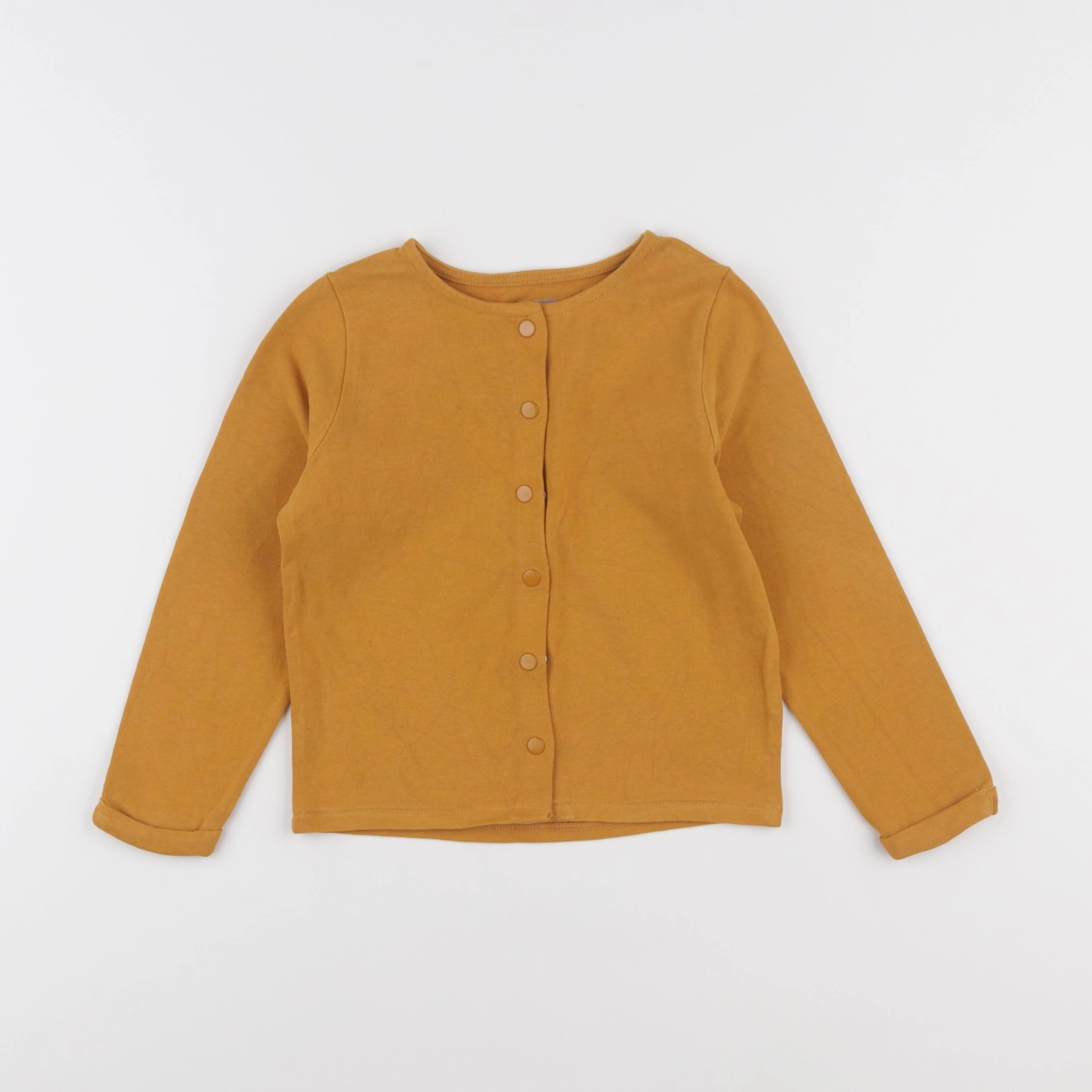 Vertbaudet - sweat jaune - 5 ans