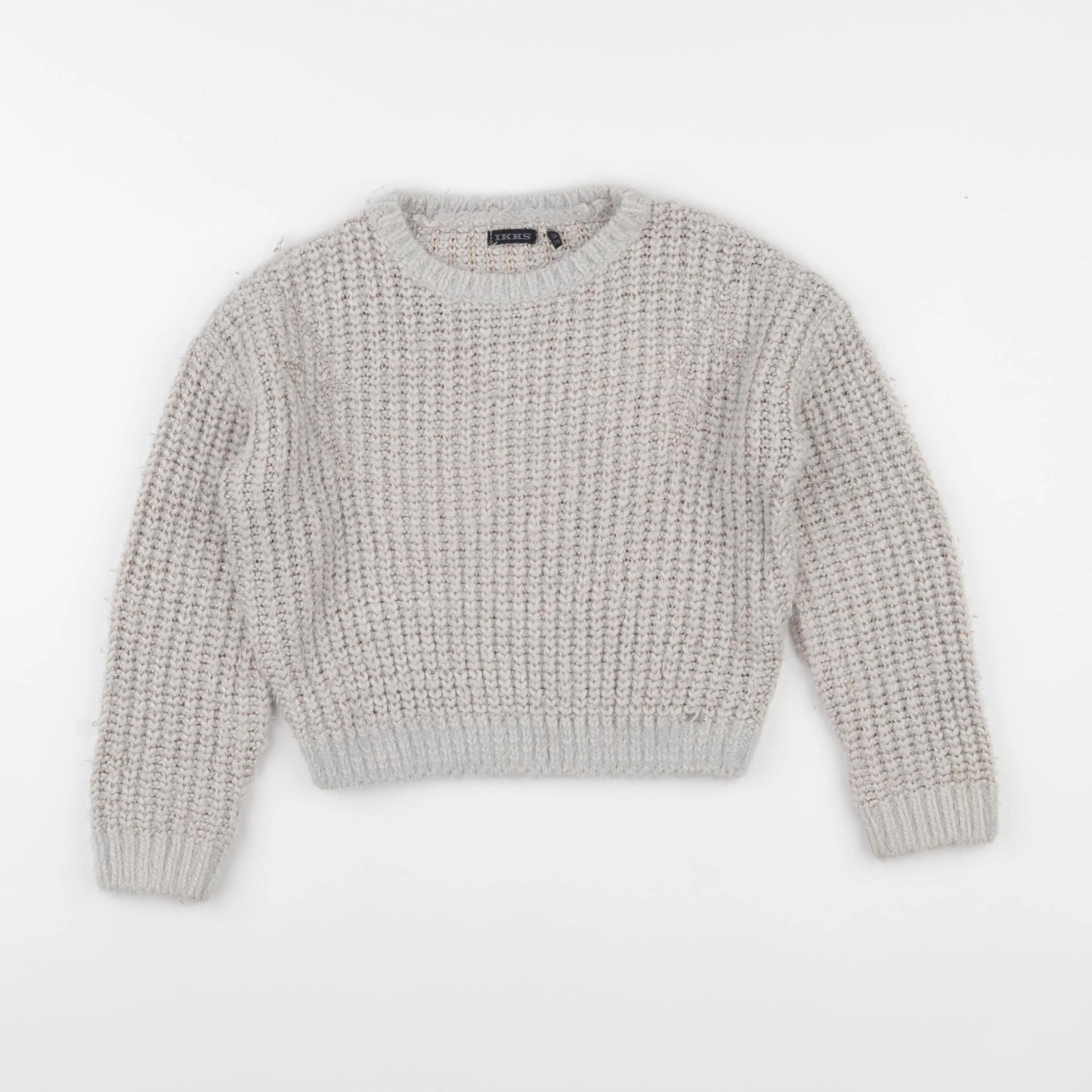 IKKS - pull beige, or - 5 ans