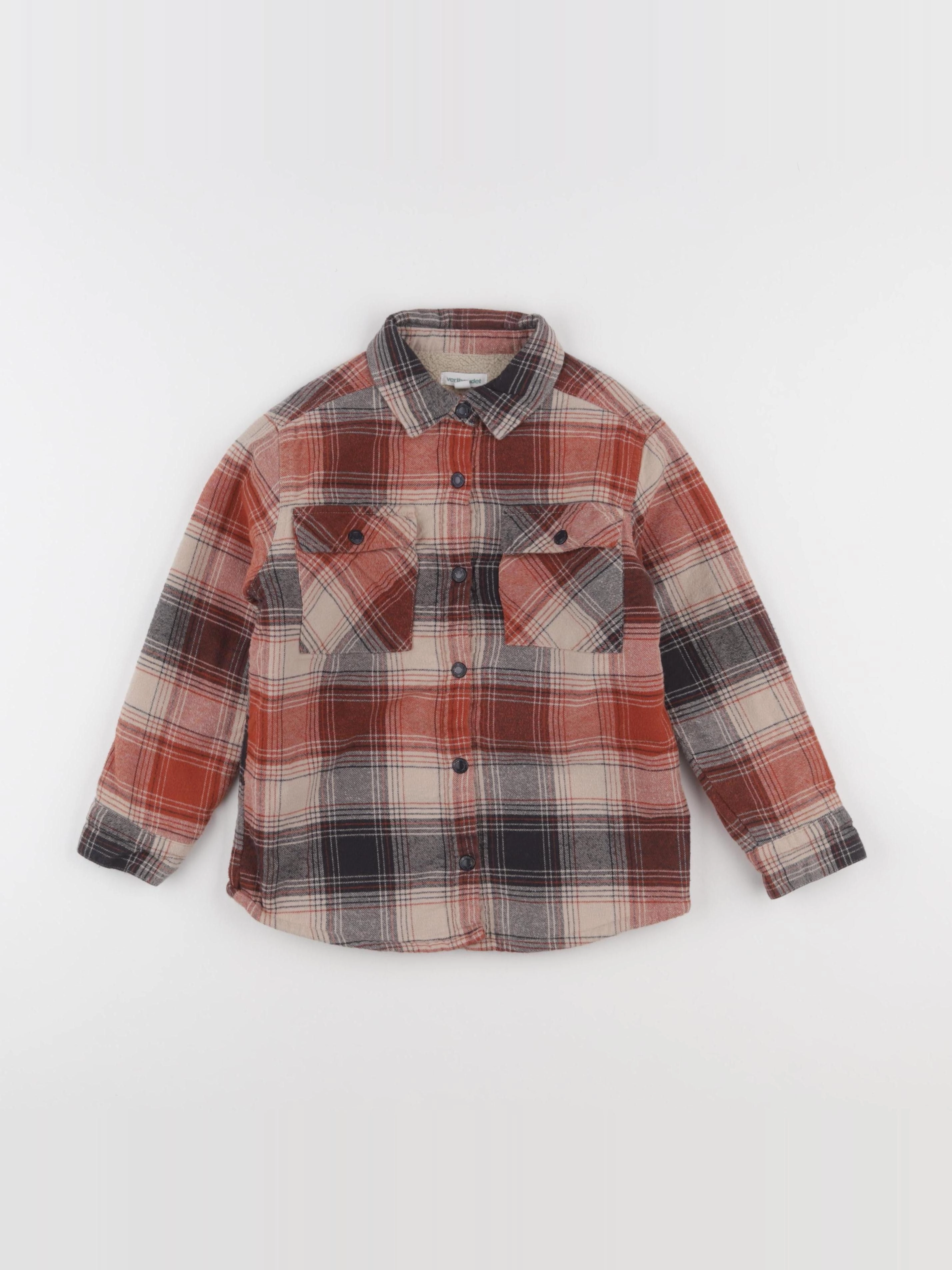 Vertbaudet - chemise multicolore - 6 ans
