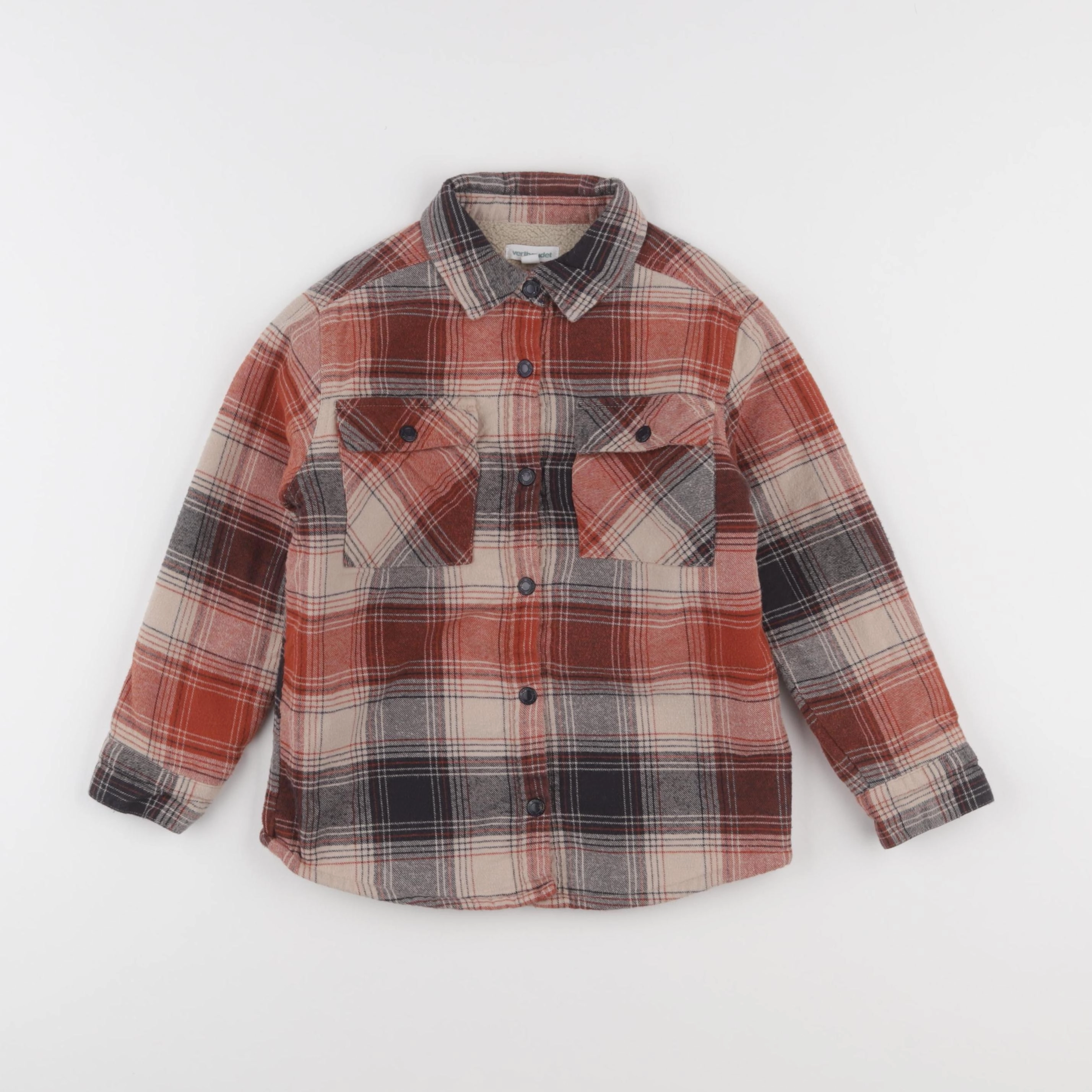 Vertbaudet - chemise multicolore - 6 ans
