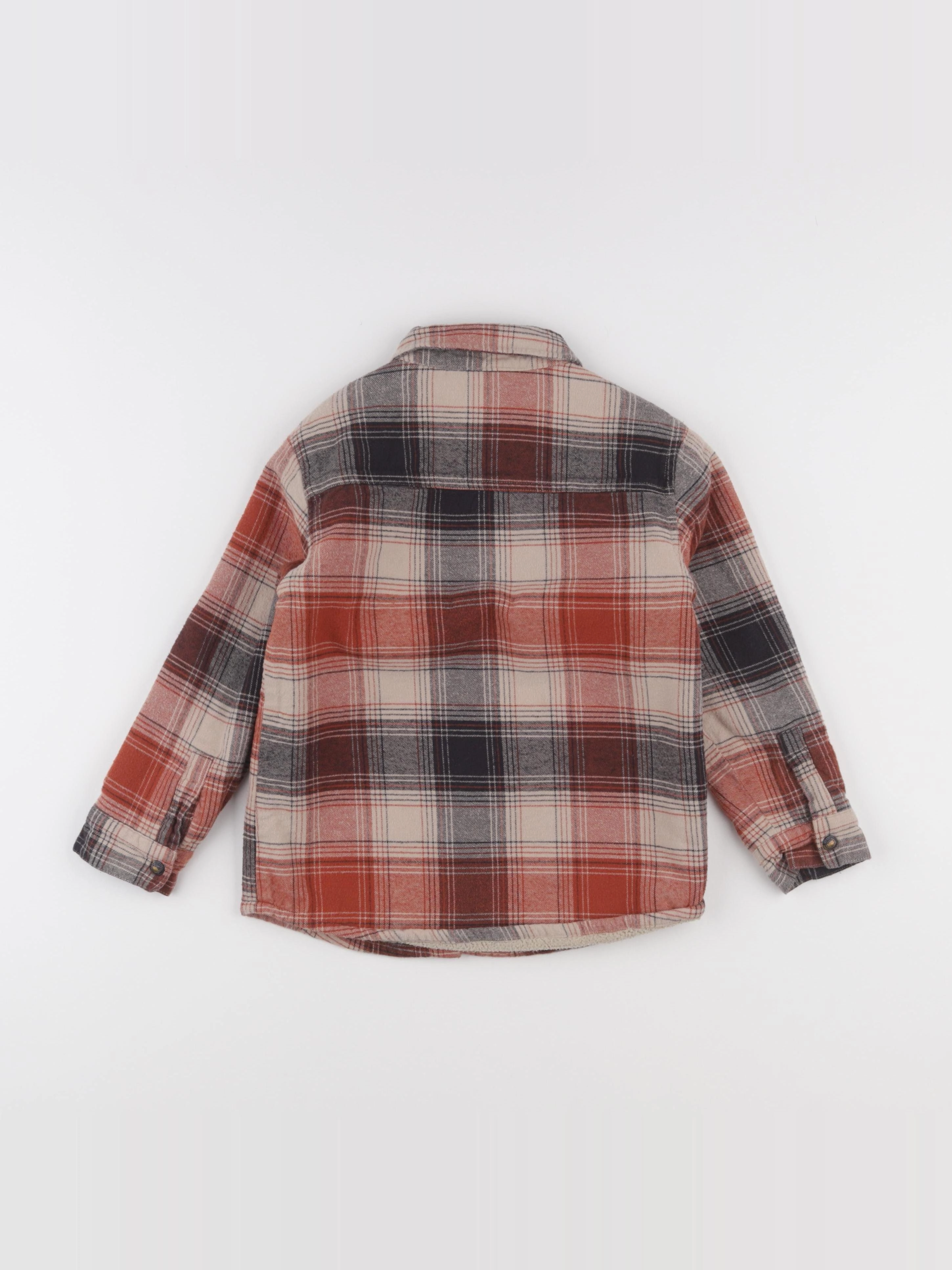 Vertbaudet - chemise multicolore - 6 ans
