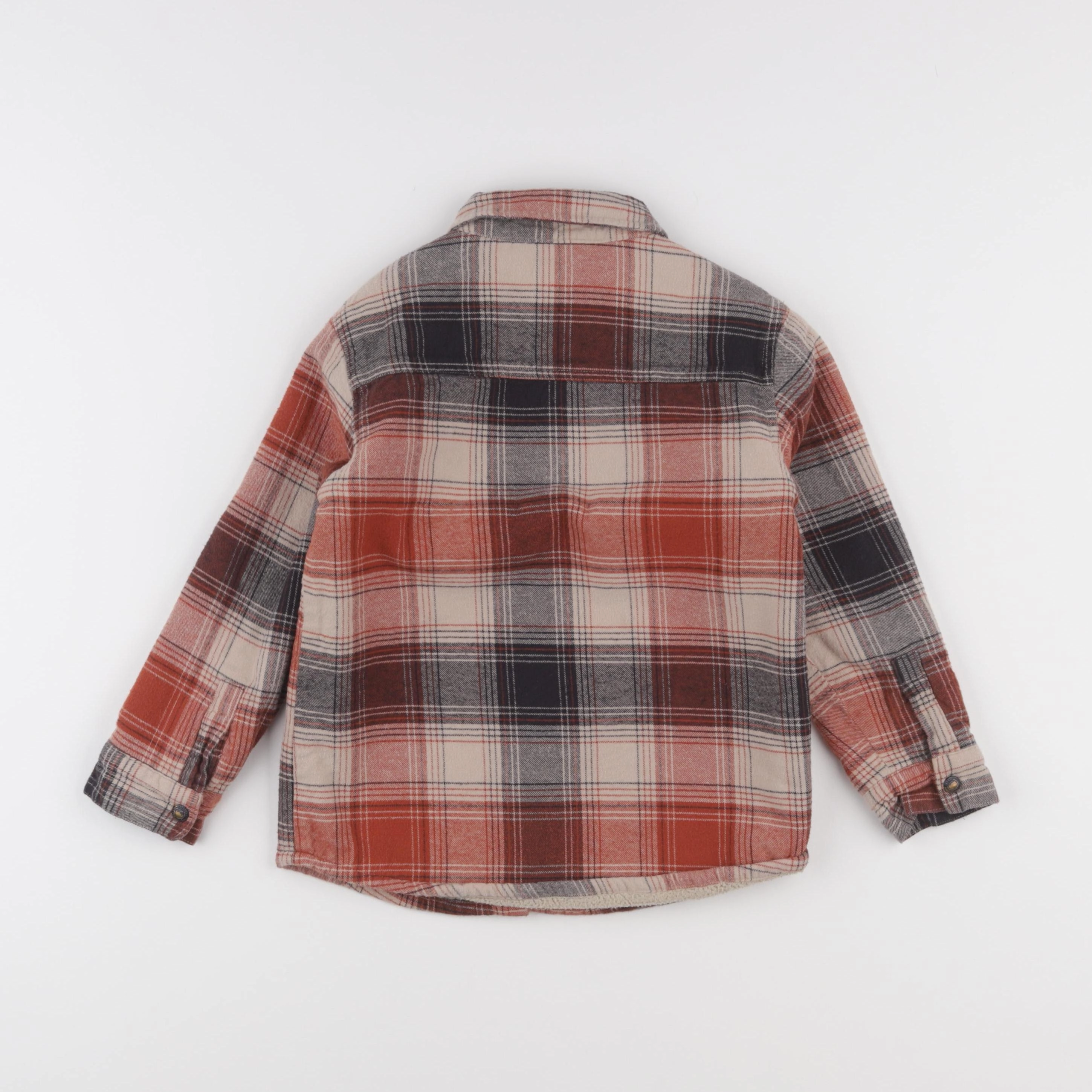 Vertbaudet - chemise multicolore - 6 ans