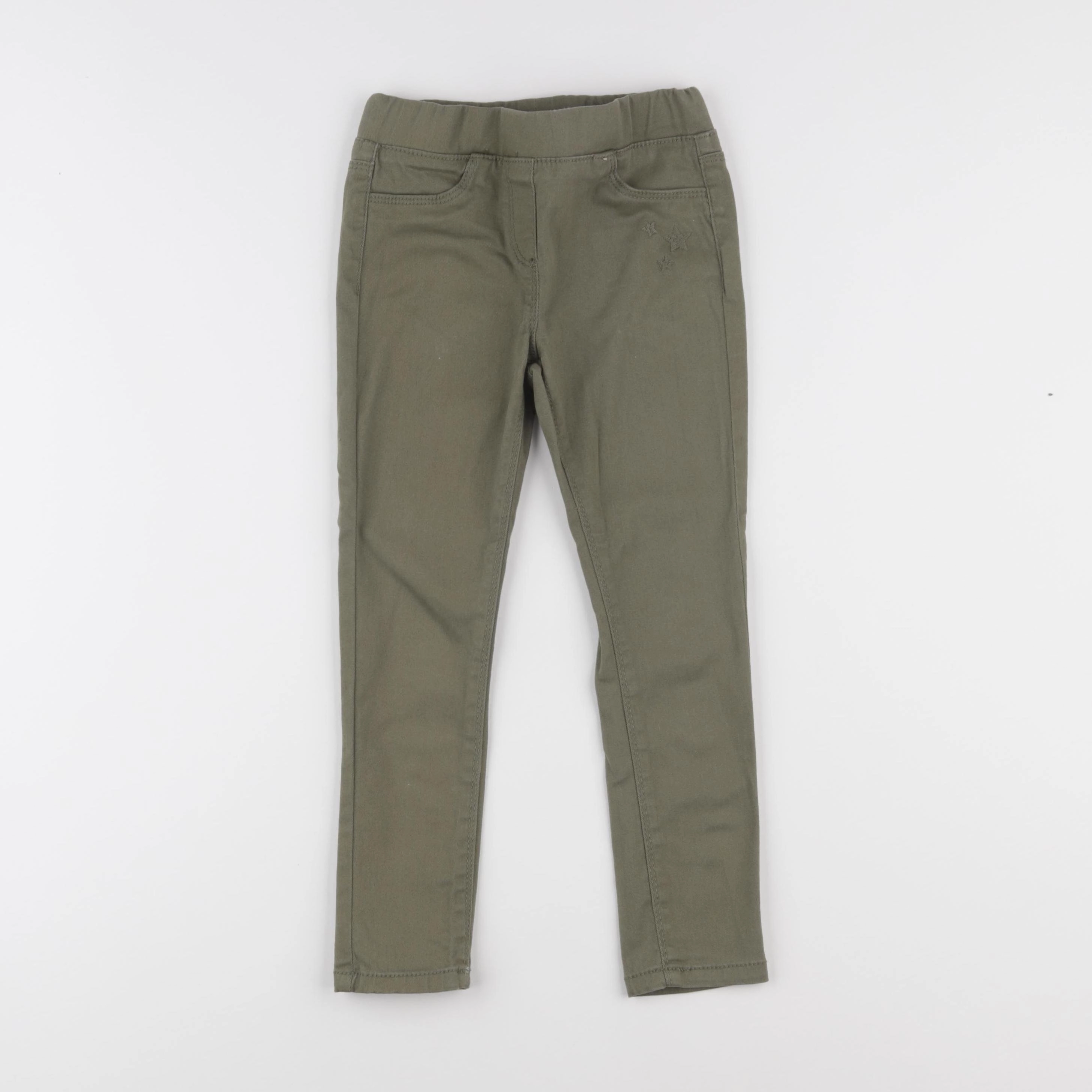 Vertbaudet - jegging vert - 5 ans
