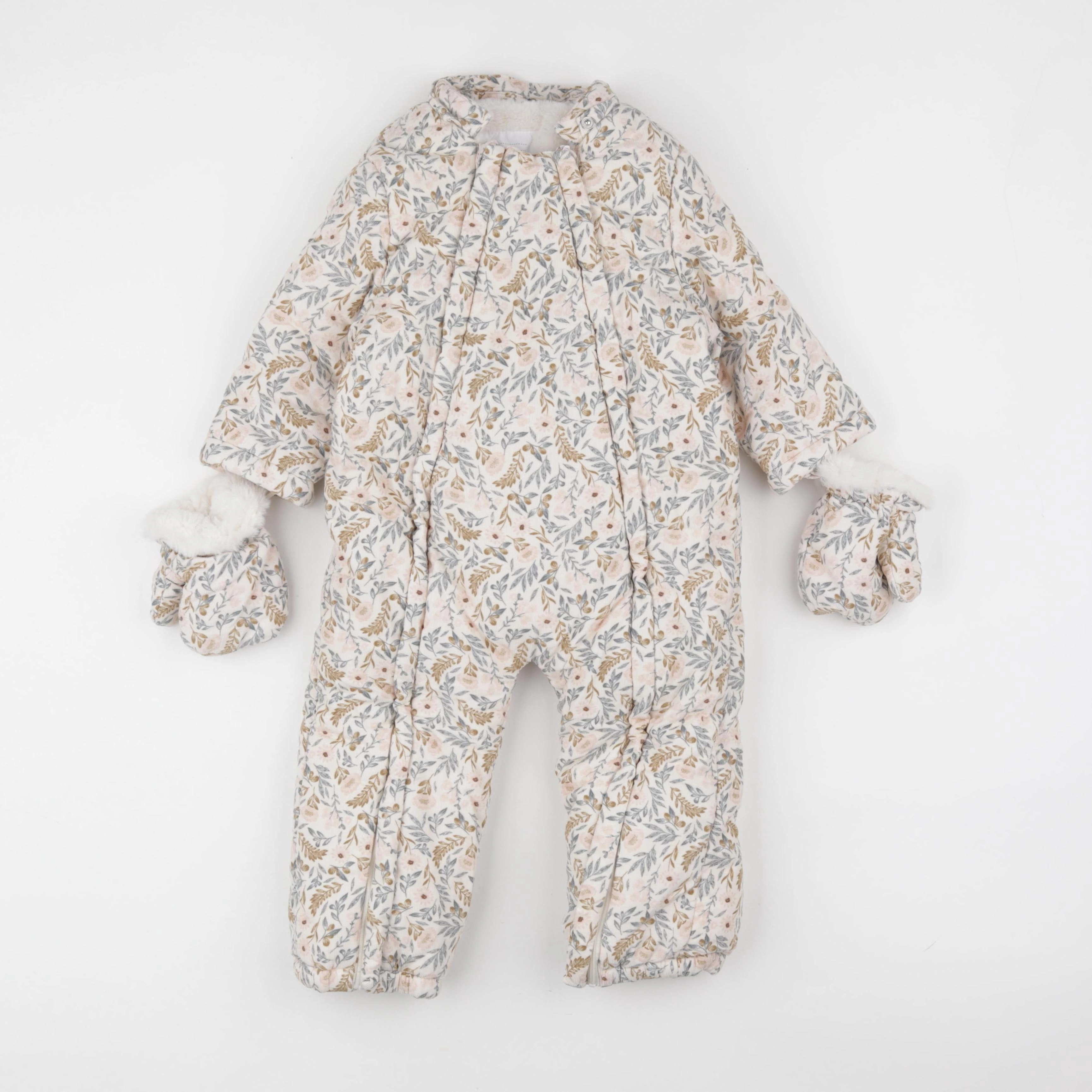 Vertbaudet - combi-pilote beige - 2 ans