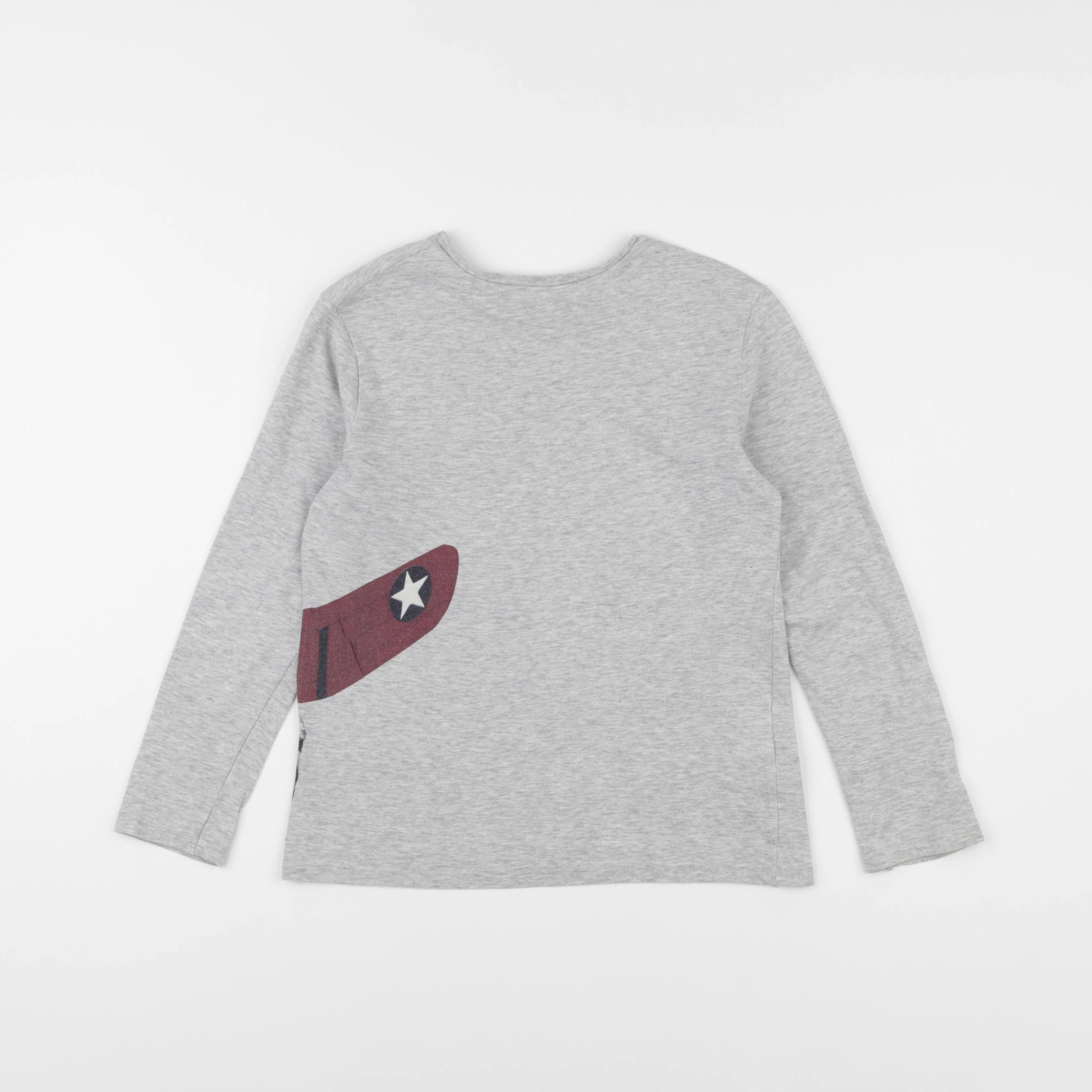 IKKS - tee-shirt gris - 6 ans