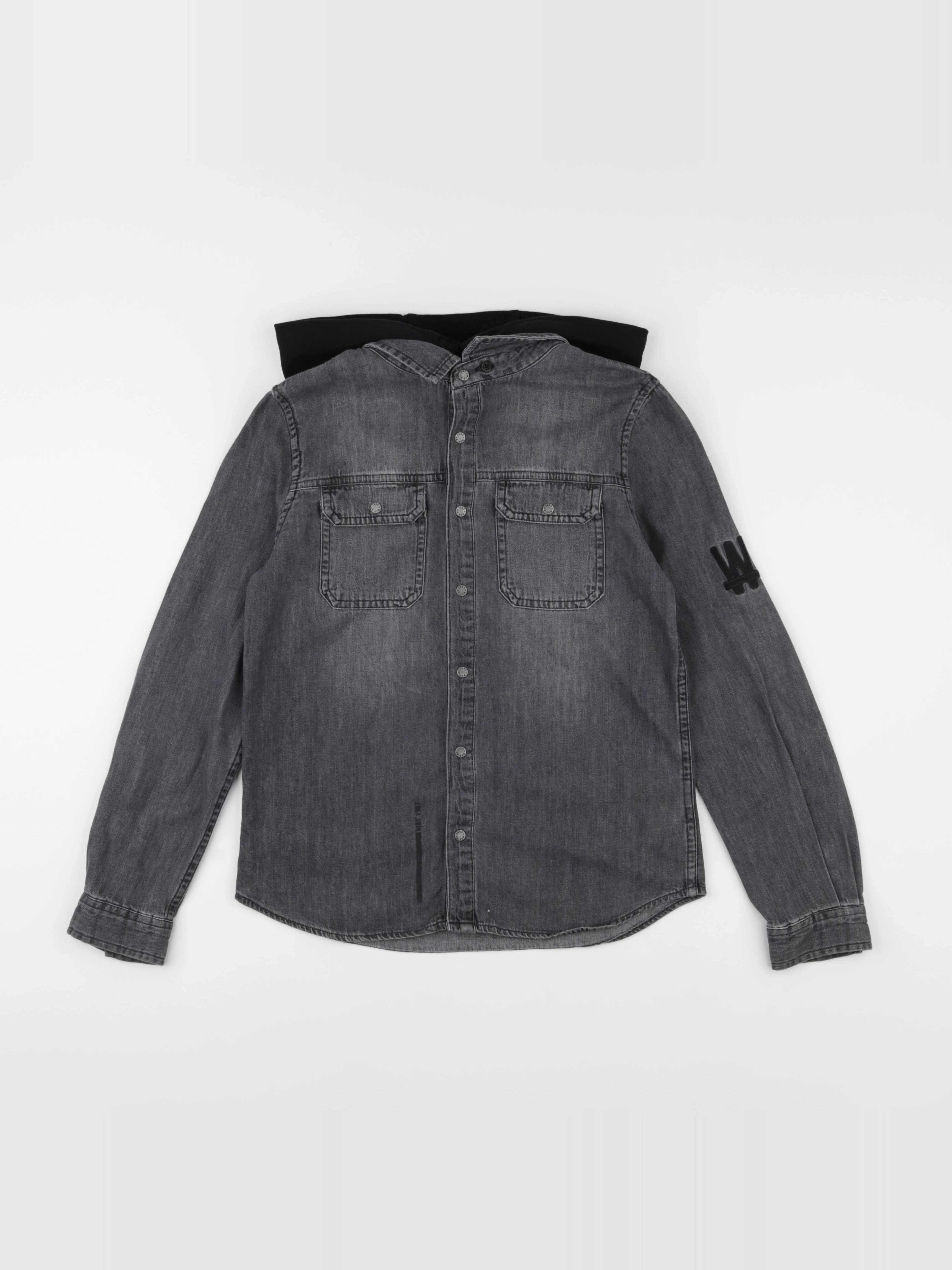 IKKS - chemise gris - 10 ans