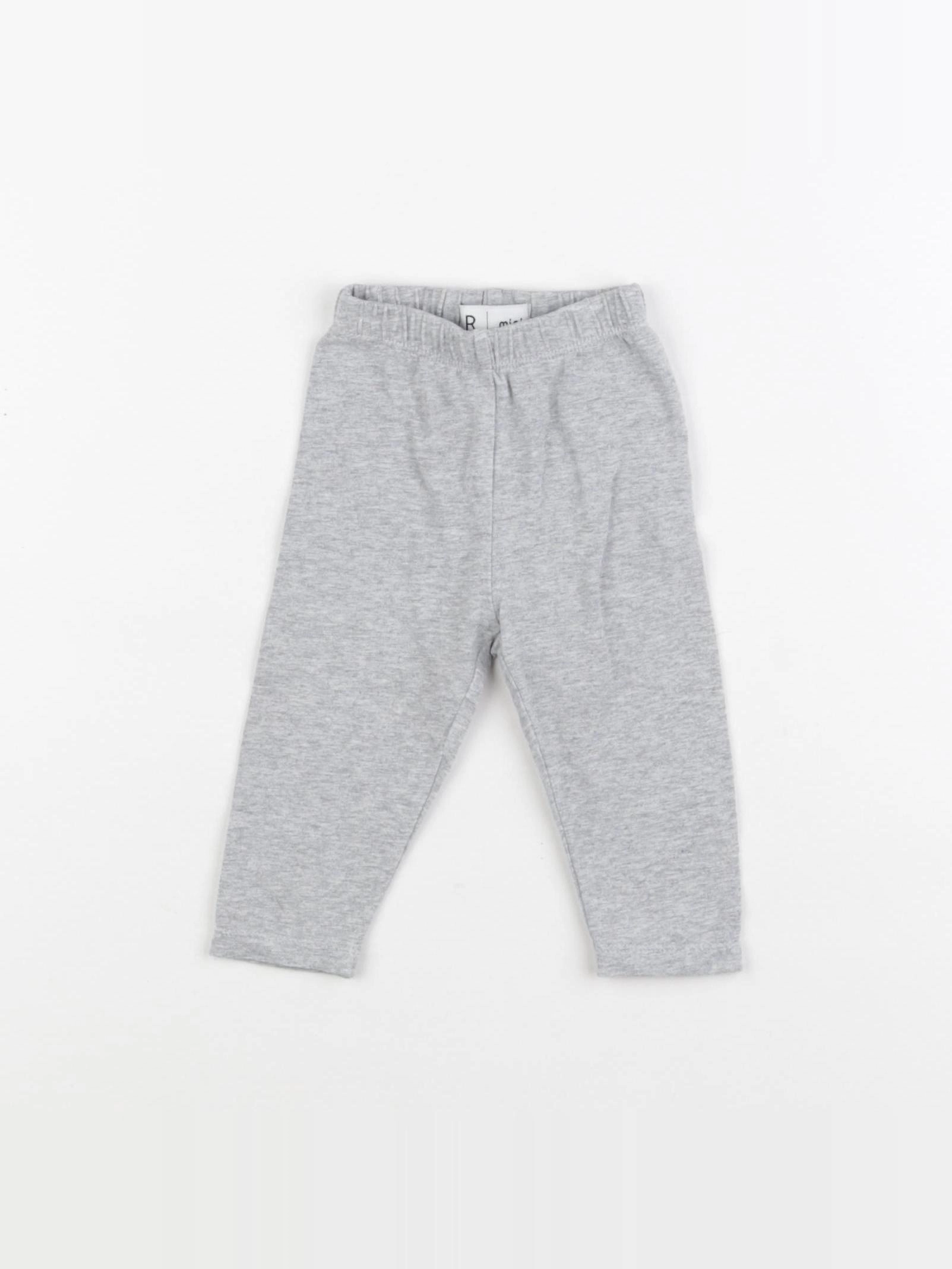 La Redoute - legging gris - 3 mois