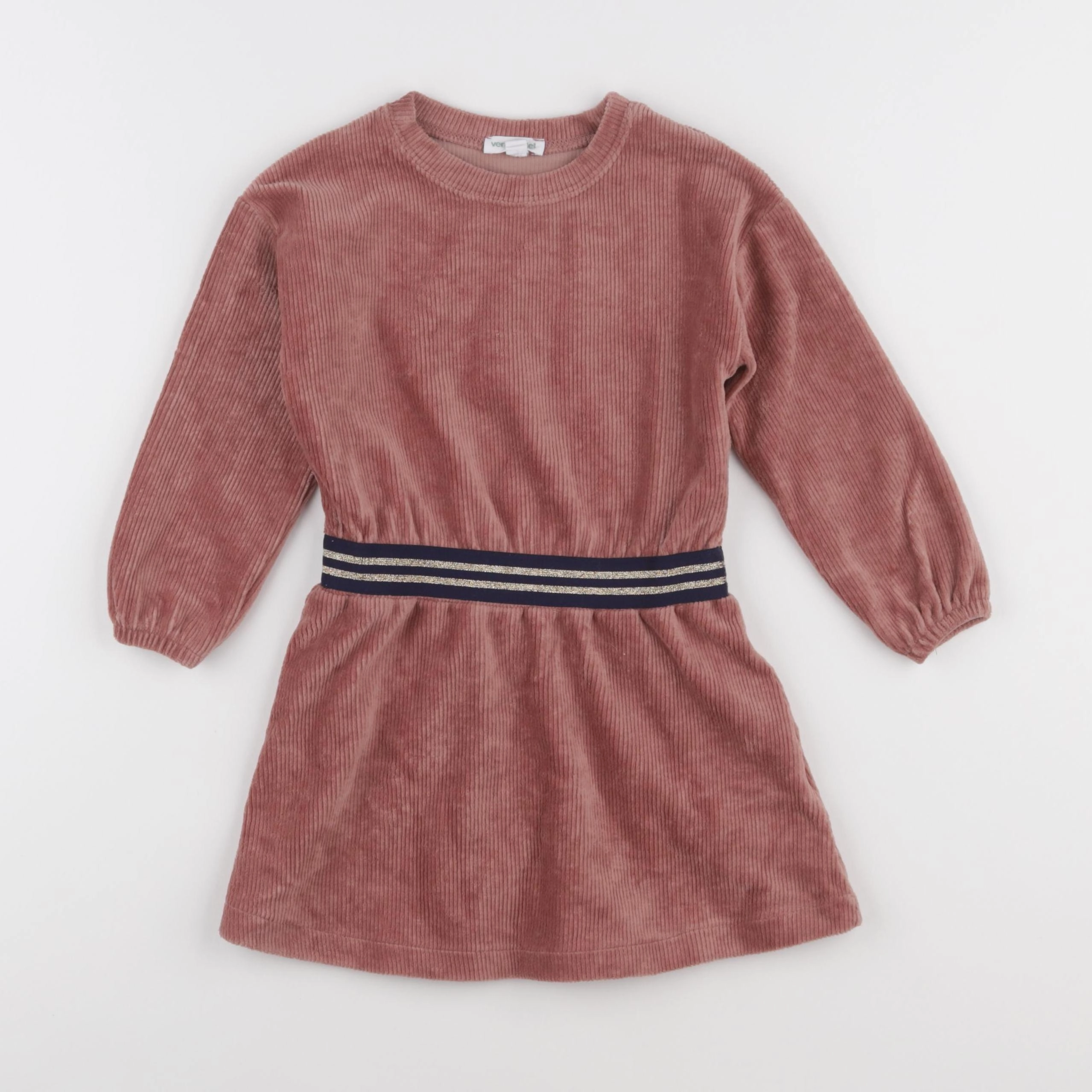 Vertbaudet - robe marron - 3 ans