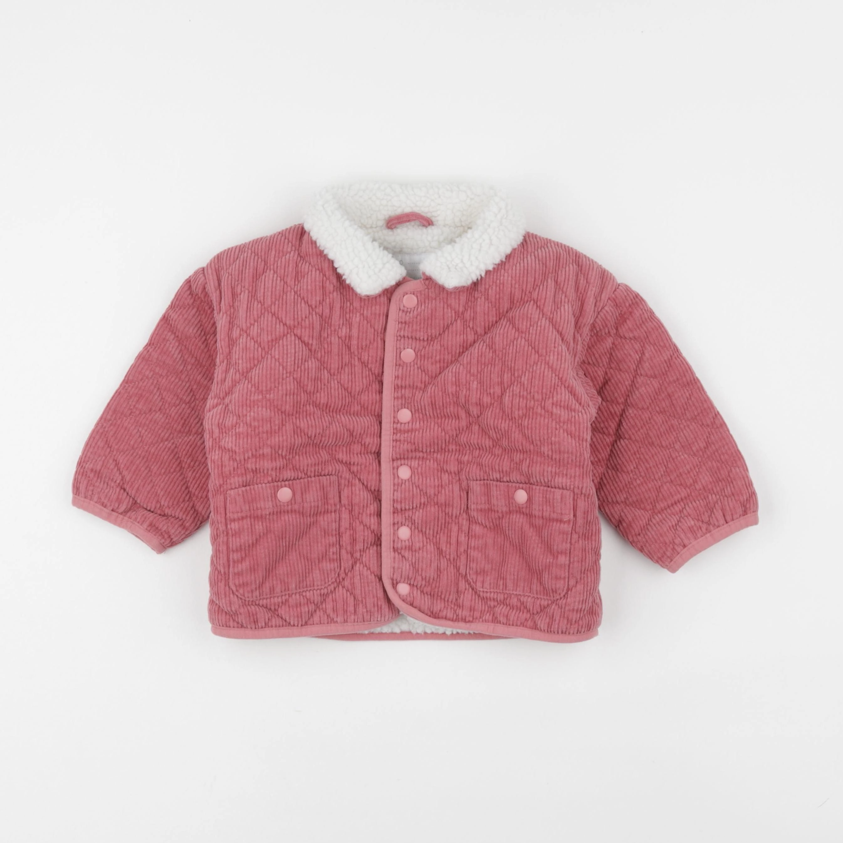 Vertbaudet - veste rose - 18 mois
