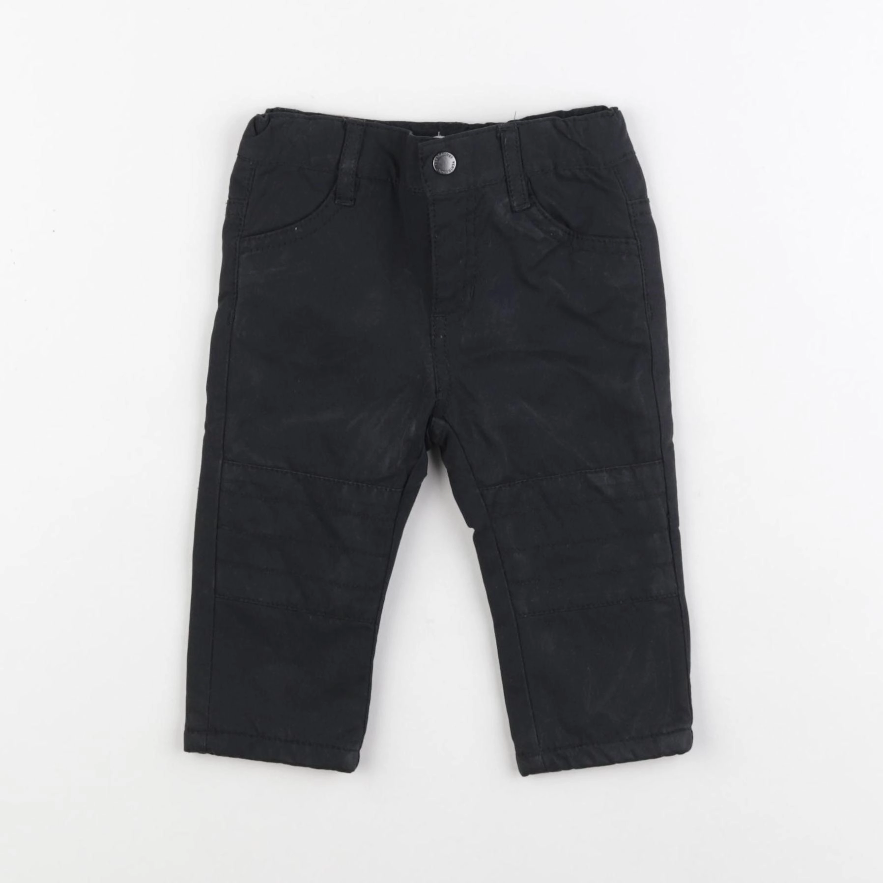 Vertbaudet - pantalon noir - 6 mois