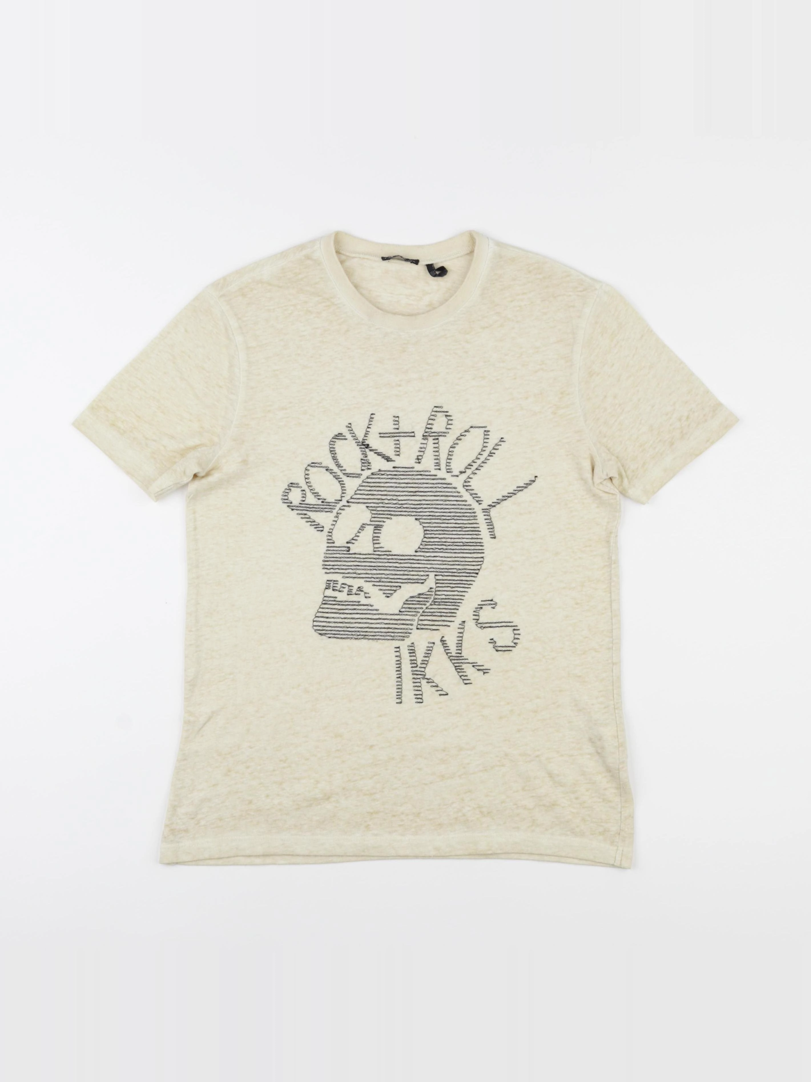IKKS - tee-shirt jaune - 10 ans