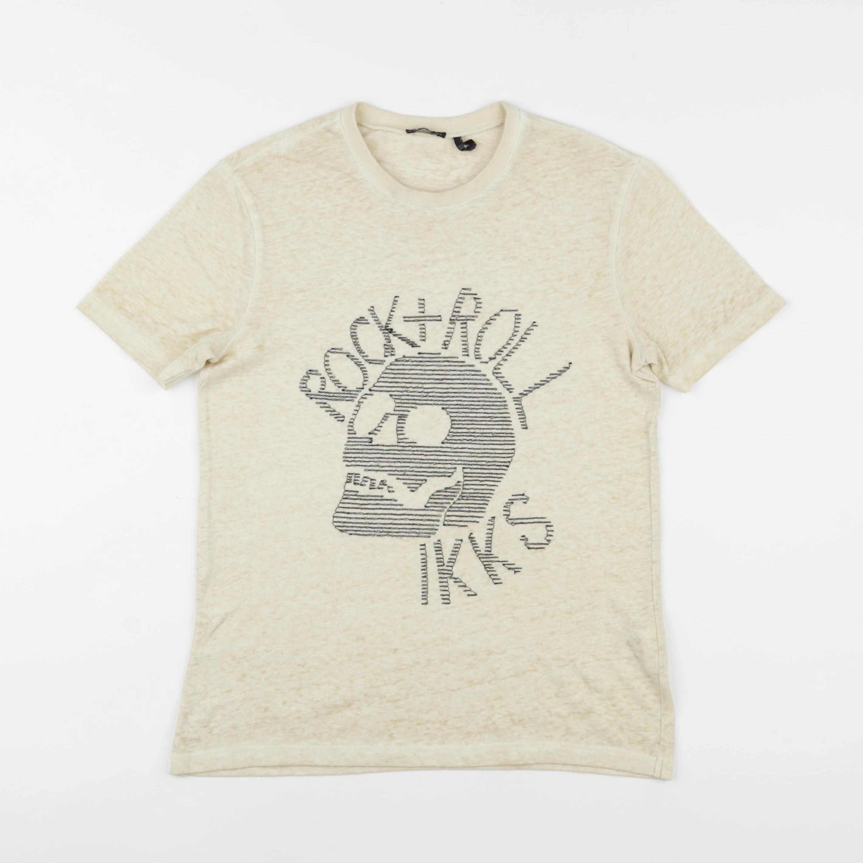 IKKS - tee-shirt jaune - 10 ans