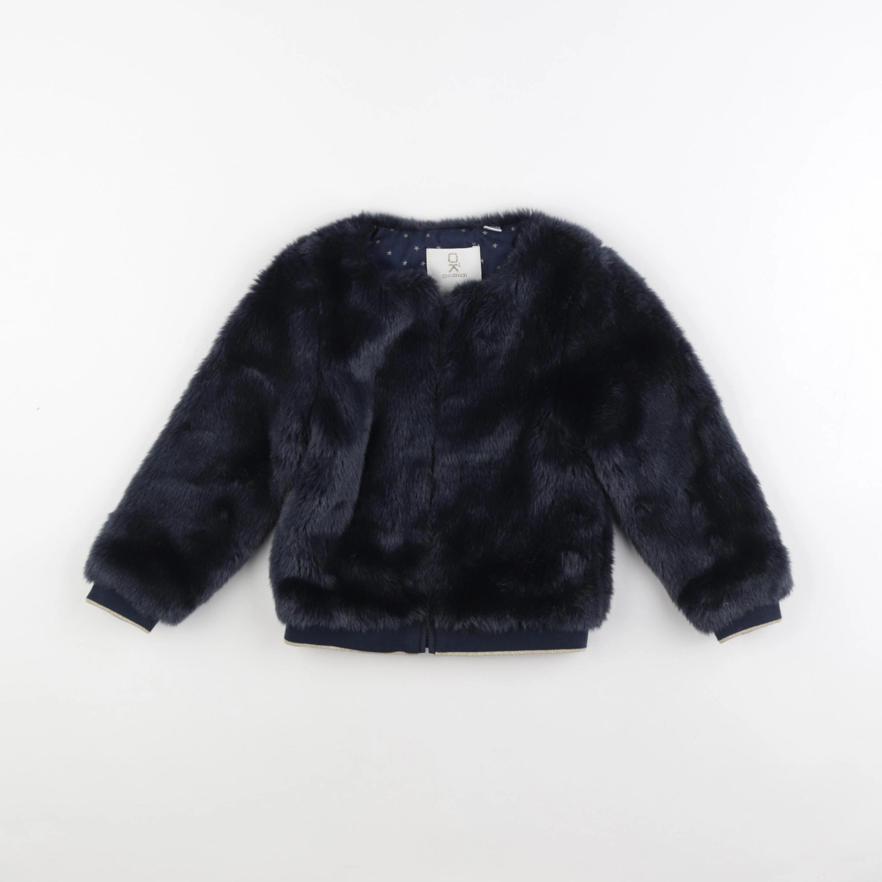 Okaidi - gilet bleu - 4 ans