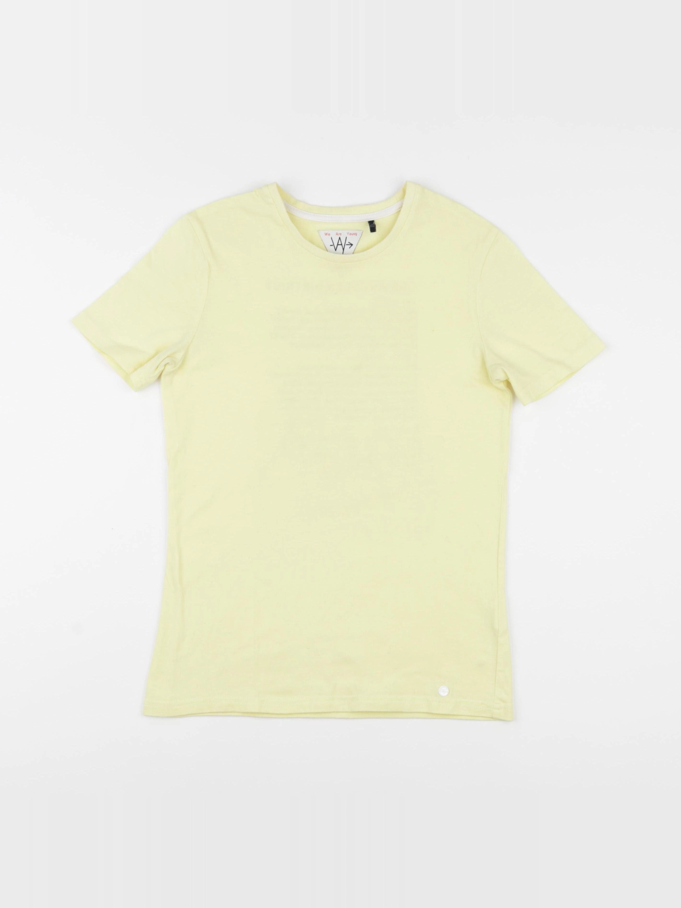 IKKS - tee-shirt imprimé au dos jaune - 10 ans