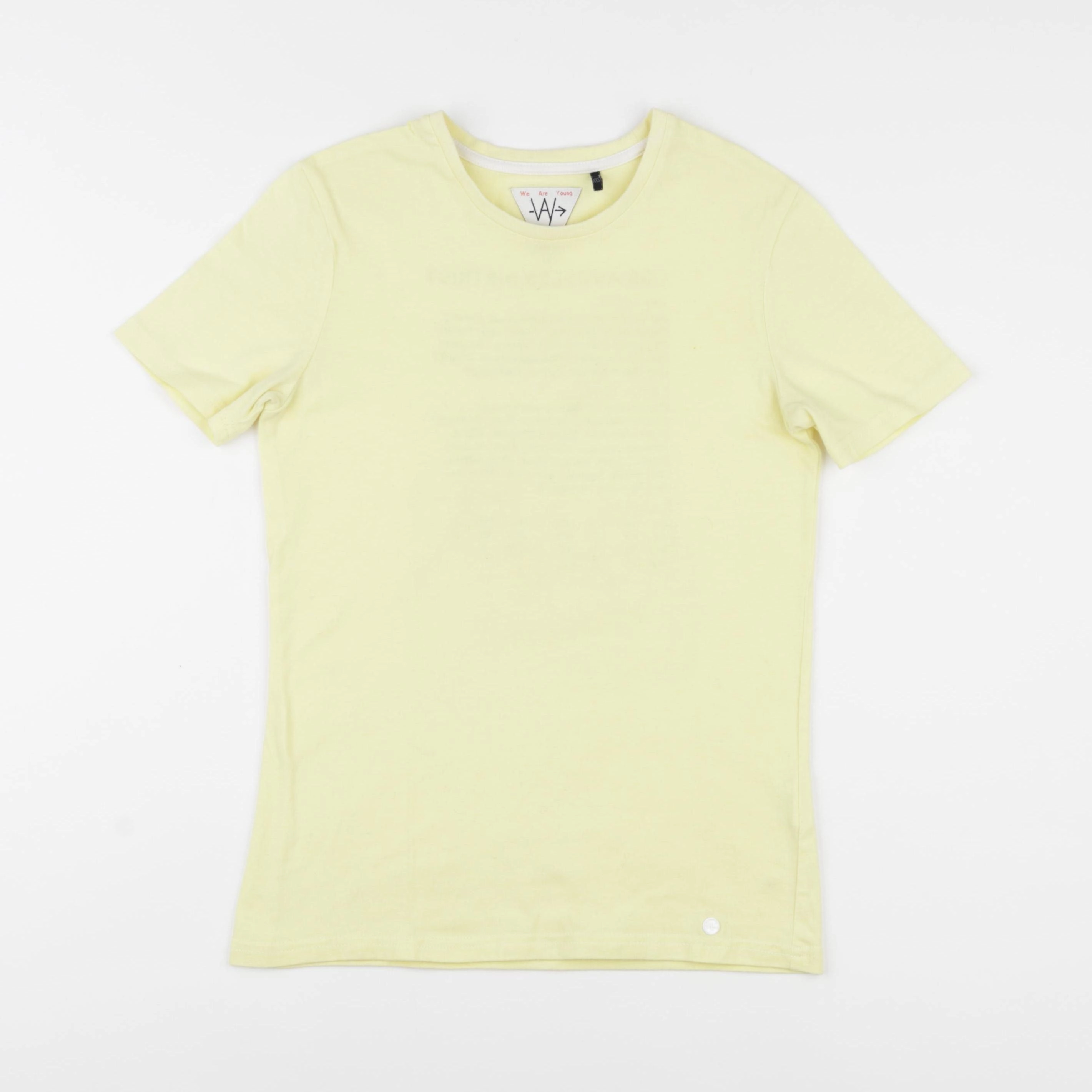 IKKS - tee-shirt imprimé au dos jaune - 10 ans