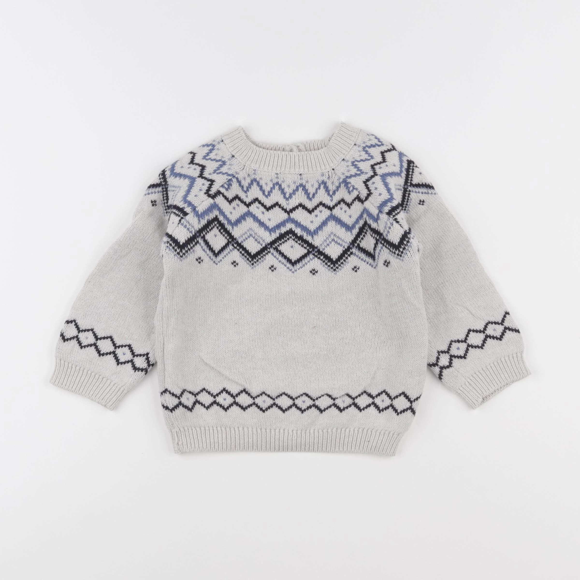 Vertbaudet - pull multicolore - 2 ans