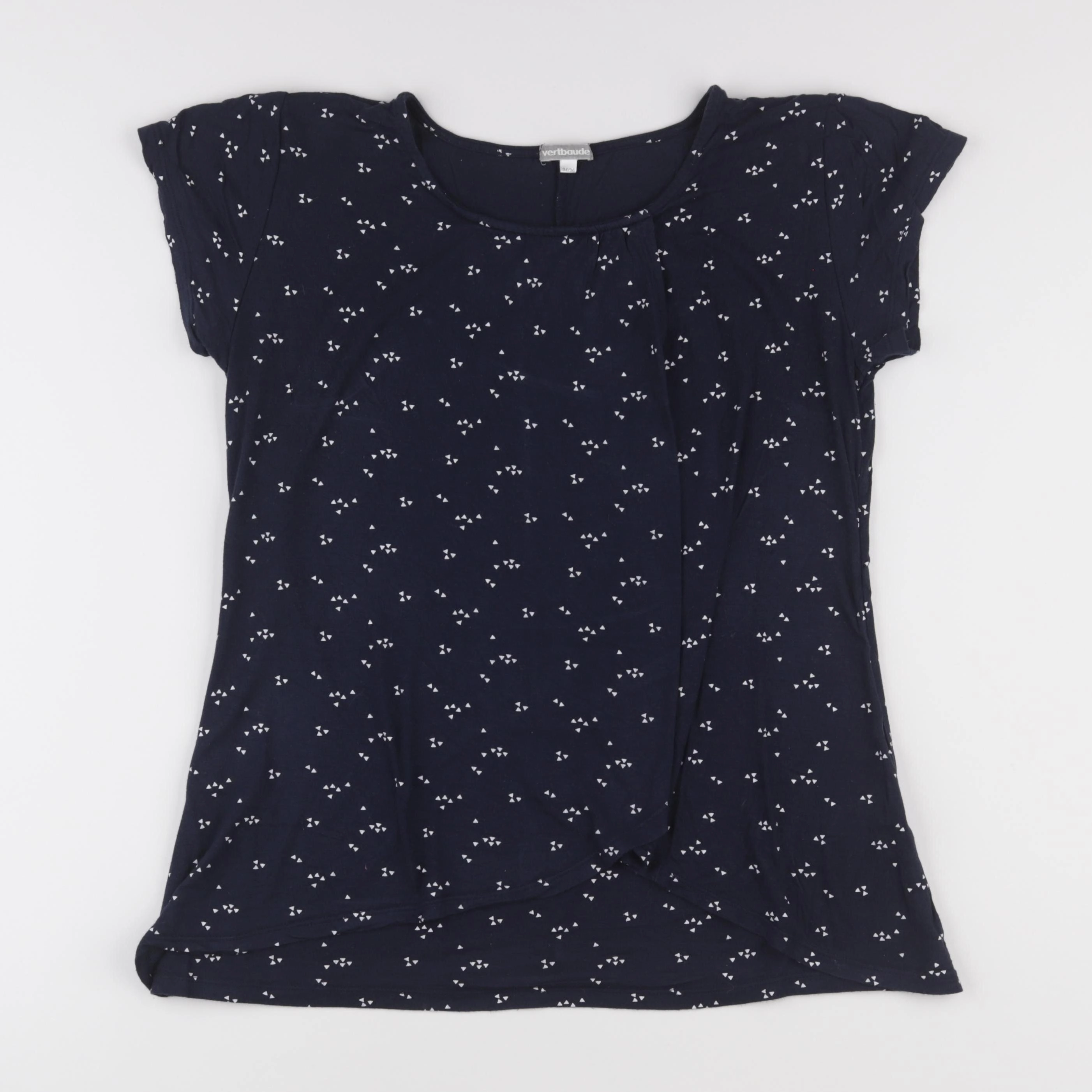 Vertbaudet - tee-shirt grossesse bleu - 34 à 36