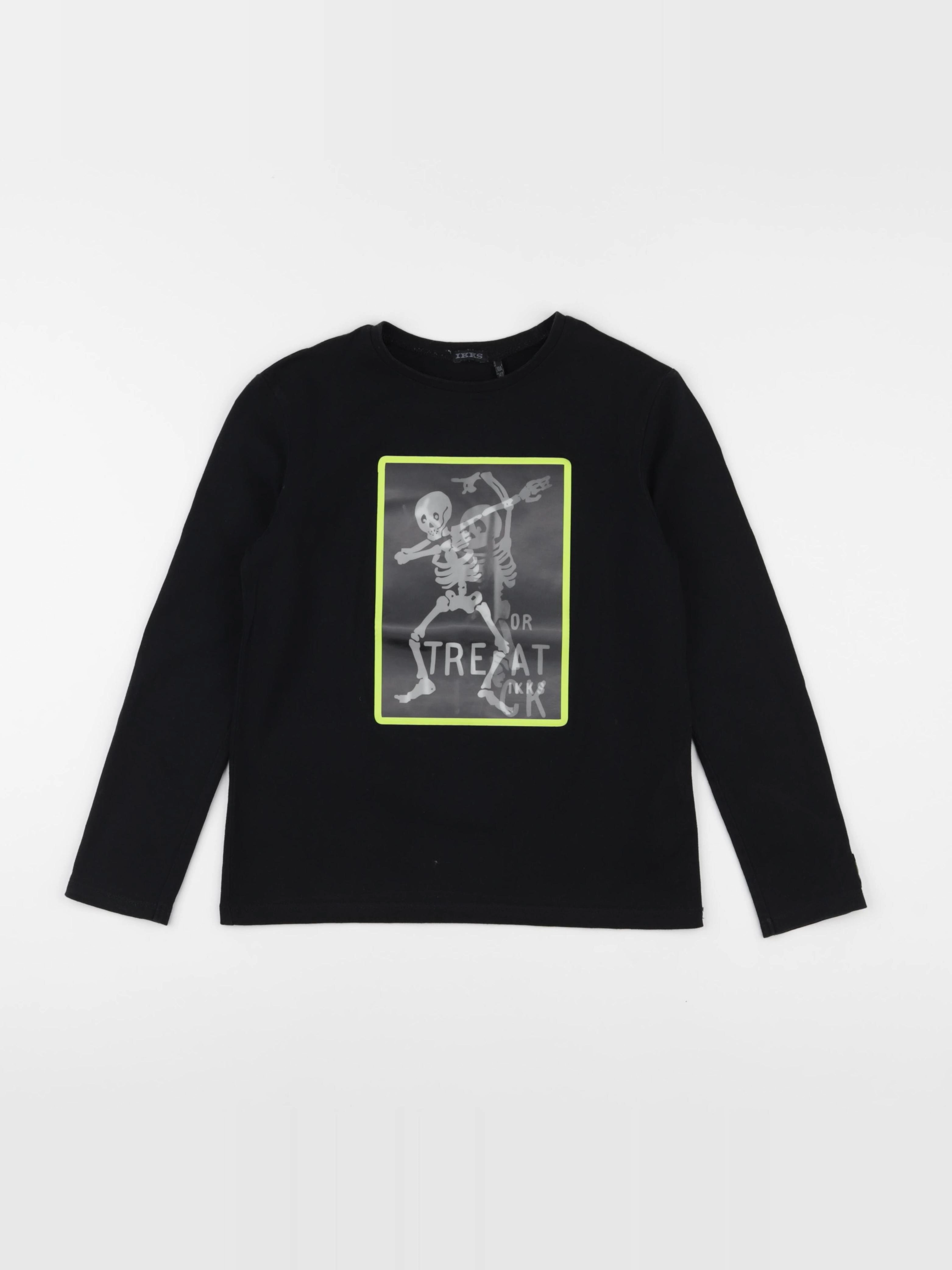IKKS - tee-shirt noir - 10 ans