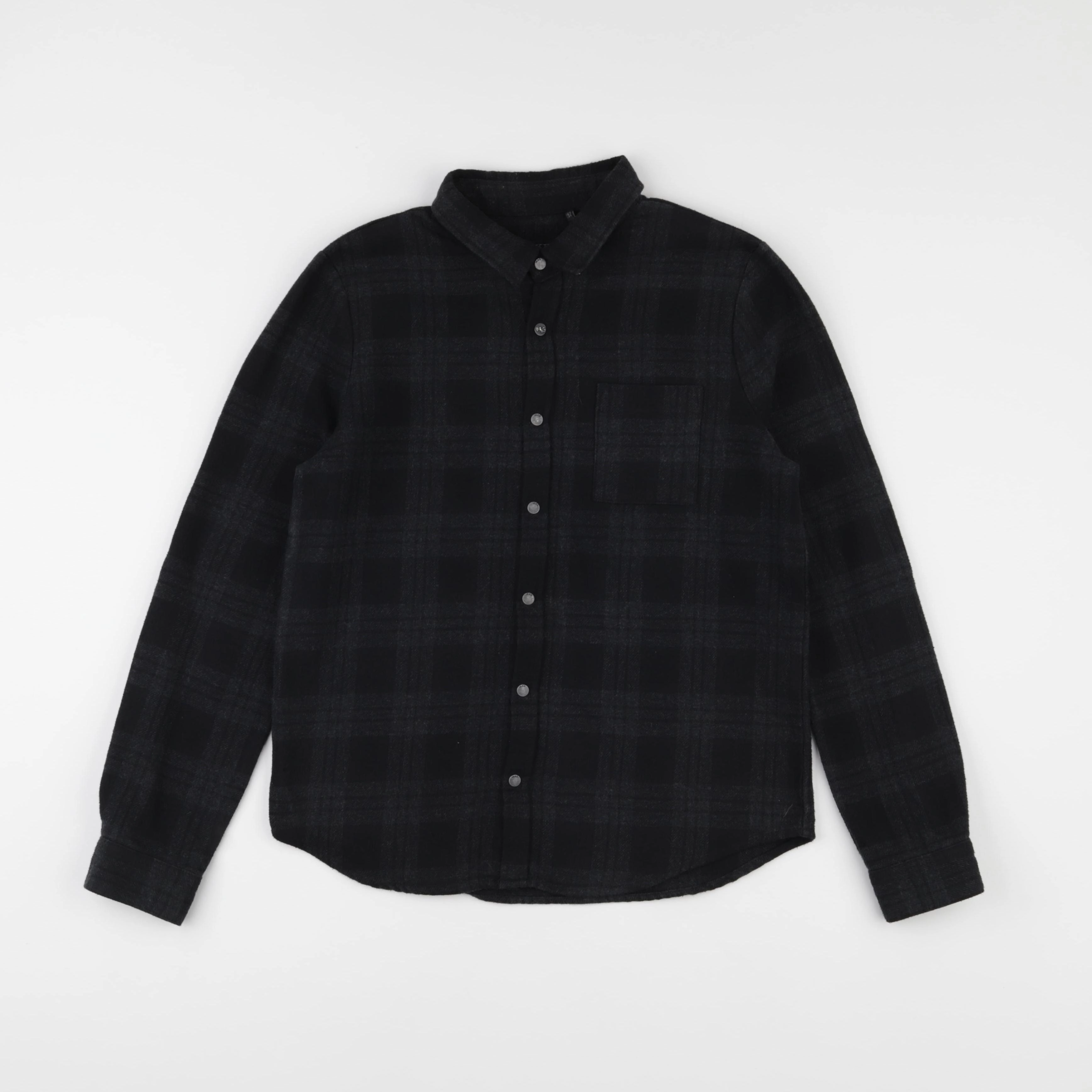 IKKS - chemise gris, noir - 12 ans