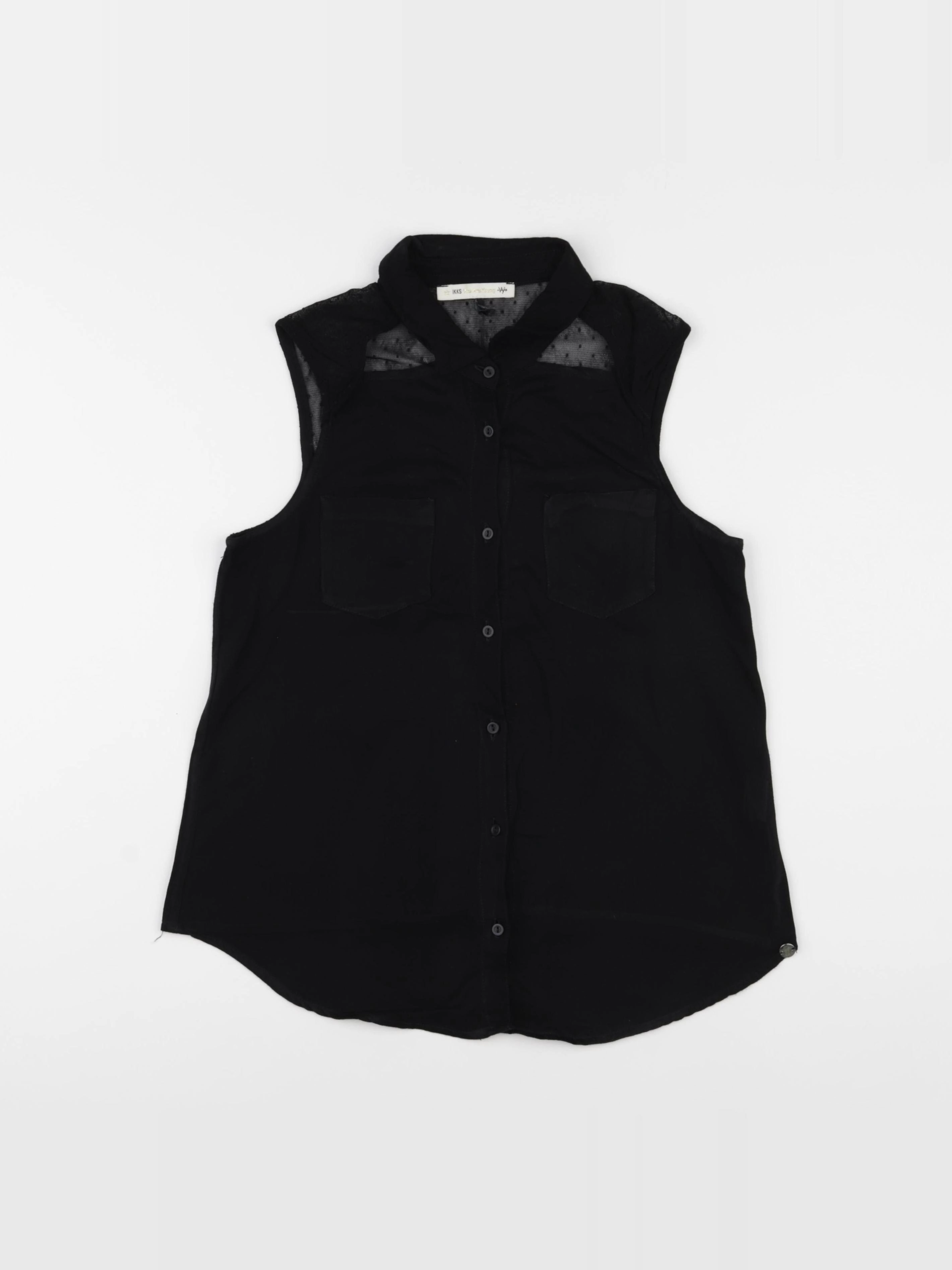 IKKS - blouse noir - 12 ans