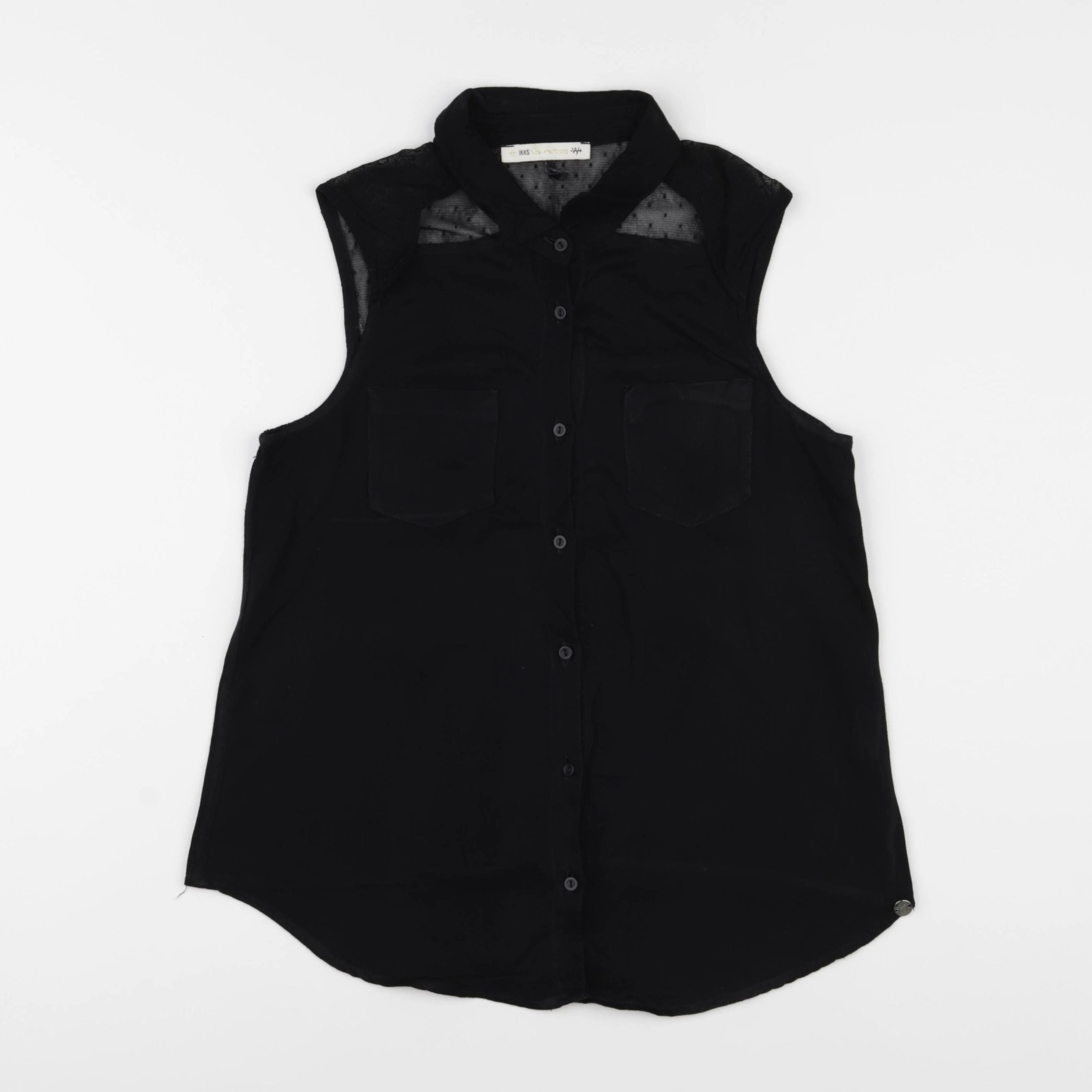 IKKS - blouse noir - 12 ans