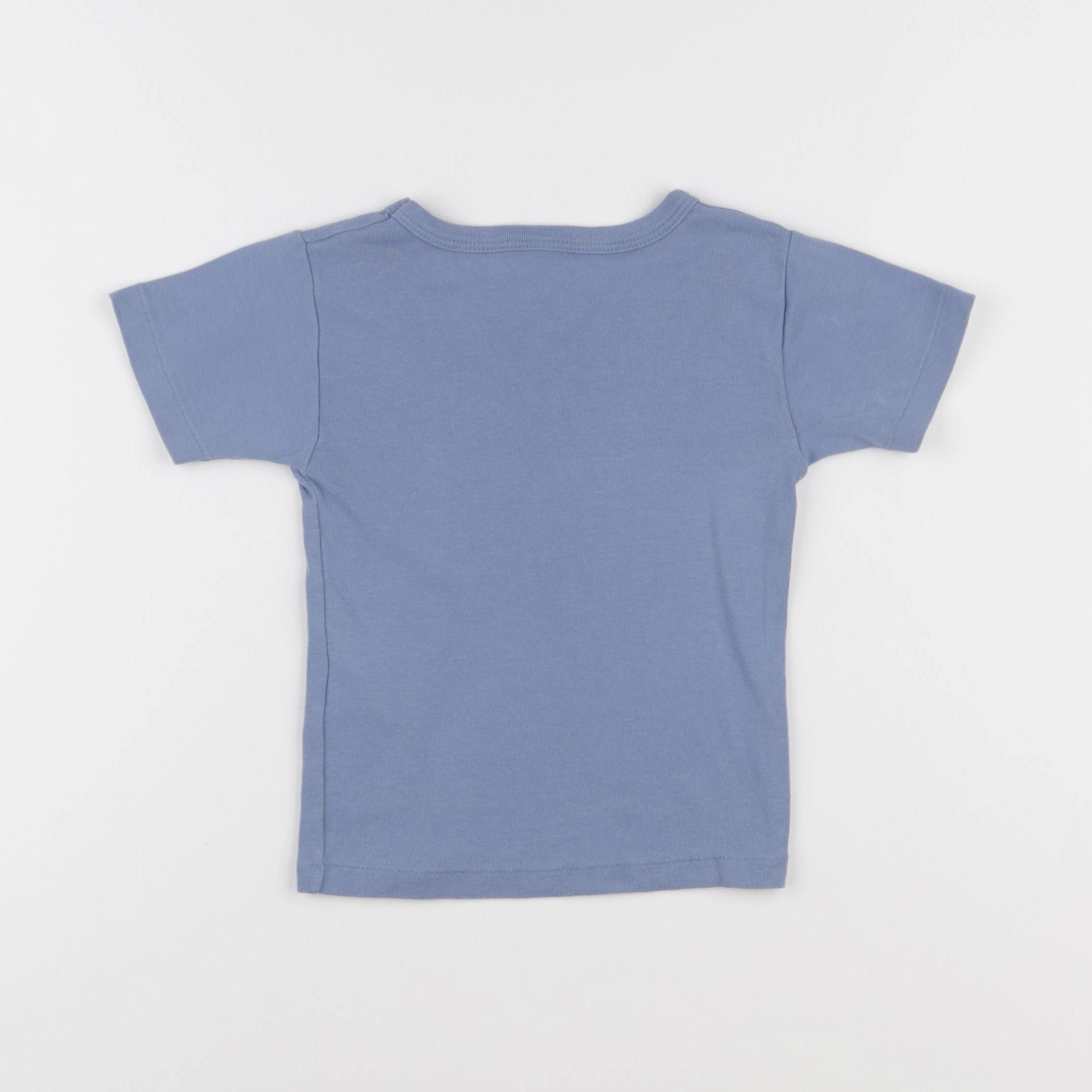 Petit Bateau - maillot de corps bleu - 3 ans