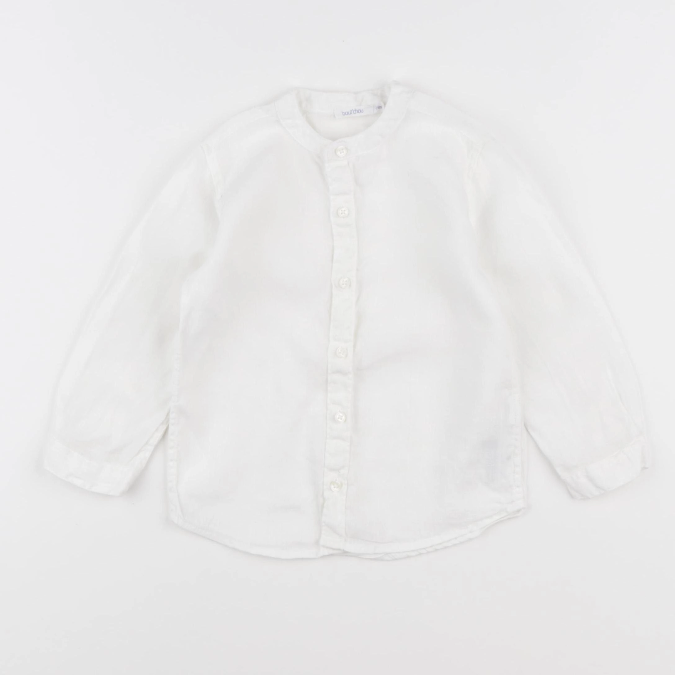 Boutchou - chemise blanc - 24 mois