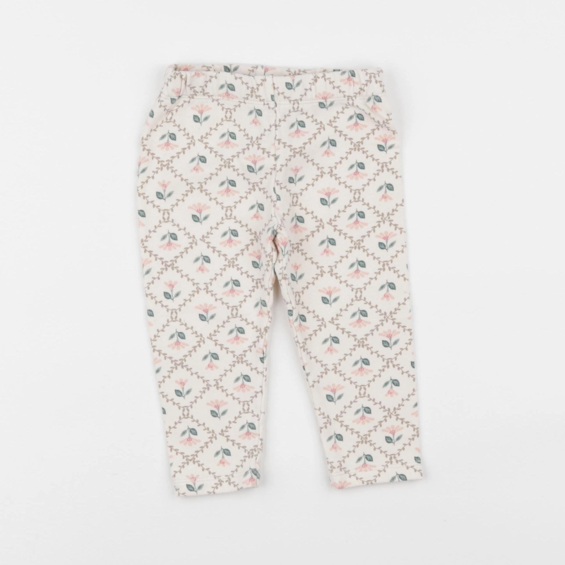 H&M - legging beige - 9/12 mois