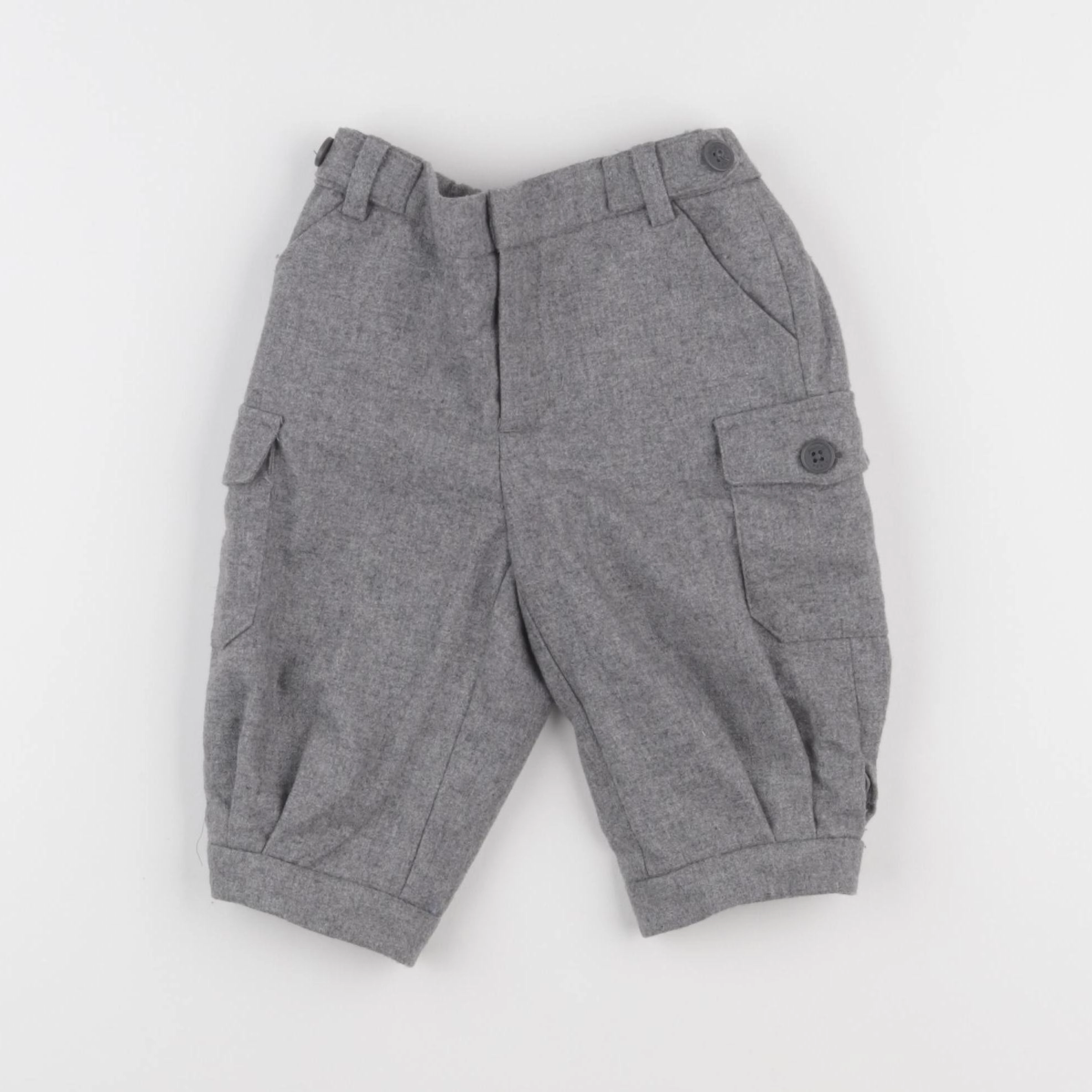Jacadi - pantacourt gris - 24 mois