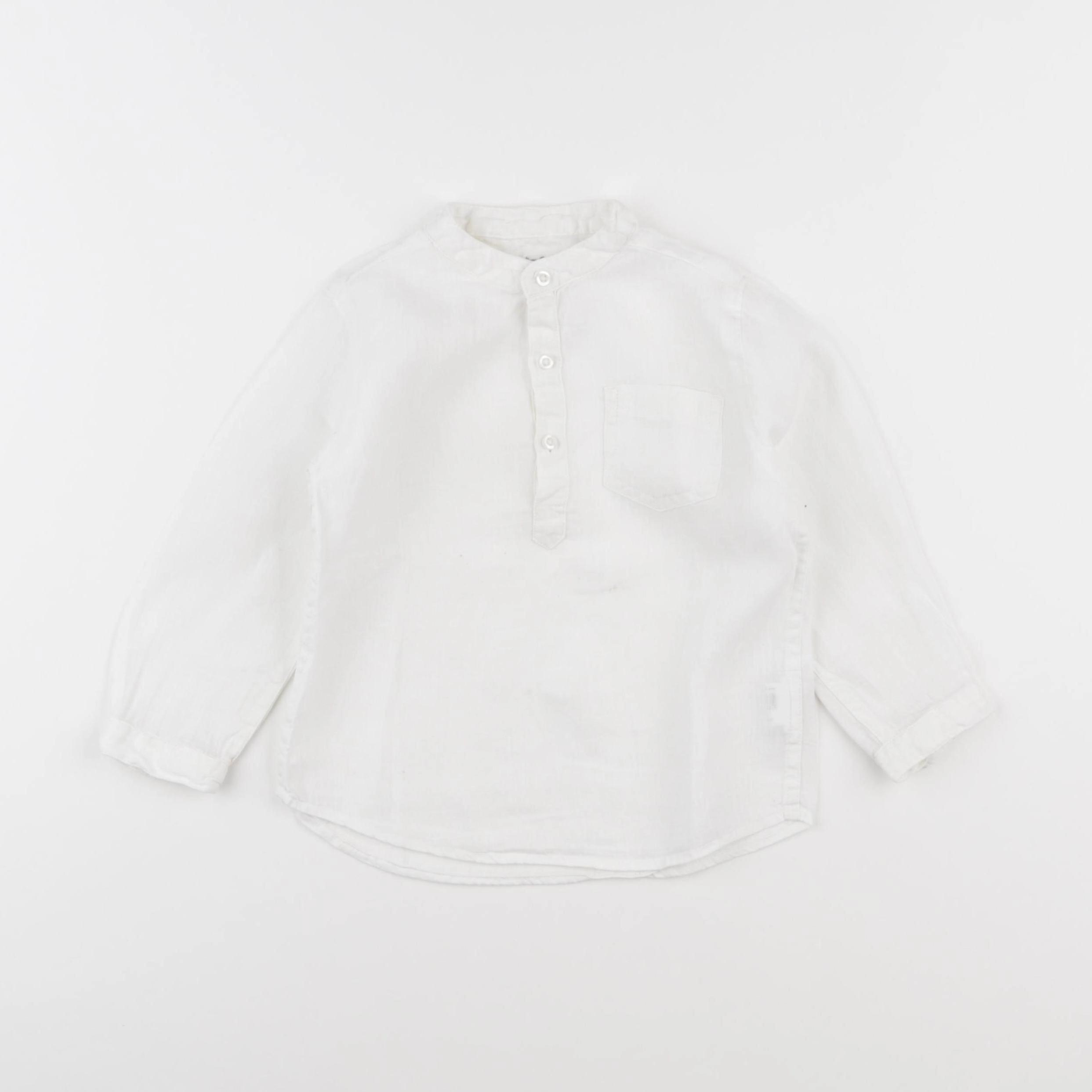 Boutchou - chemise blanc - 24 mois