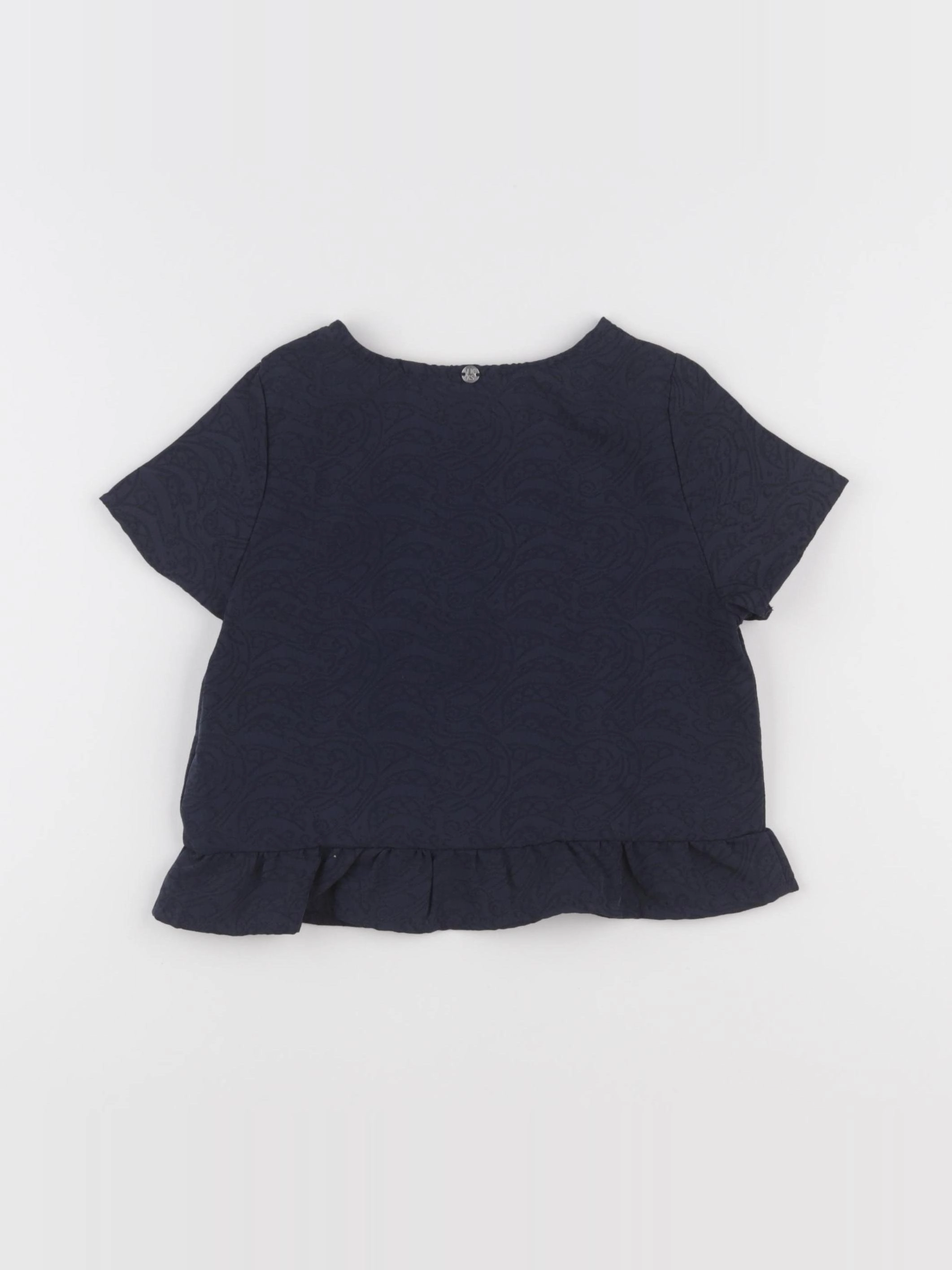 IKKS - blouse bleu - 6 ans