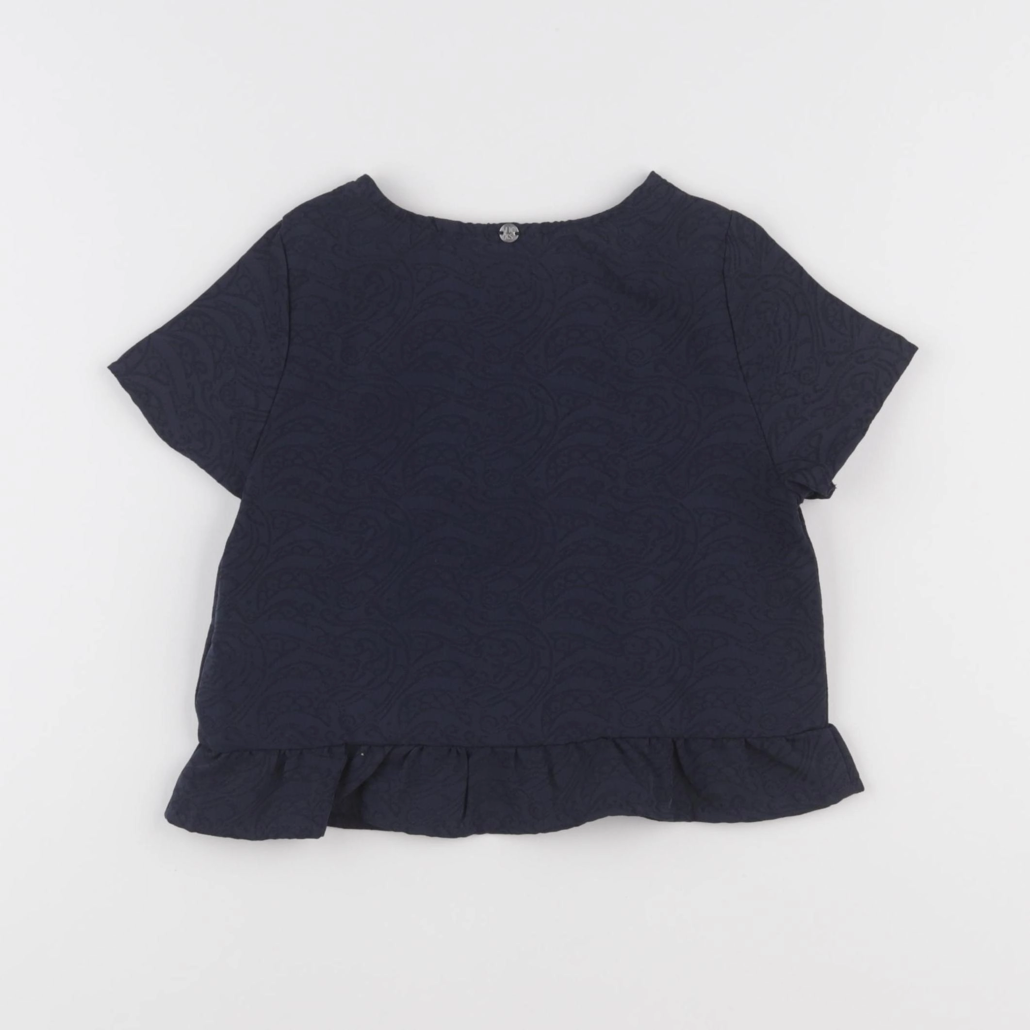 IKKS - blouse bleu - 6 ans