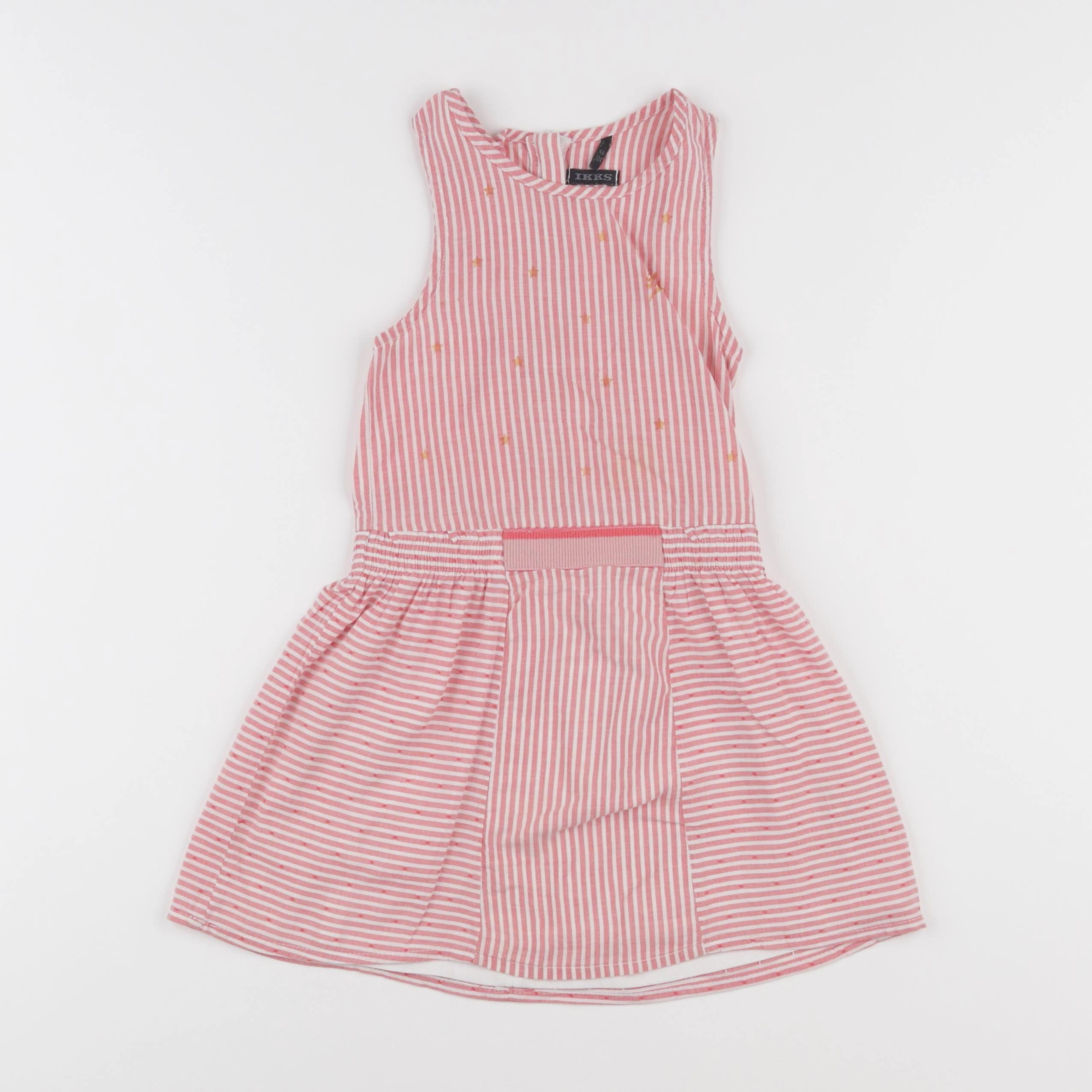 IKKS - robe rose - 4 ans