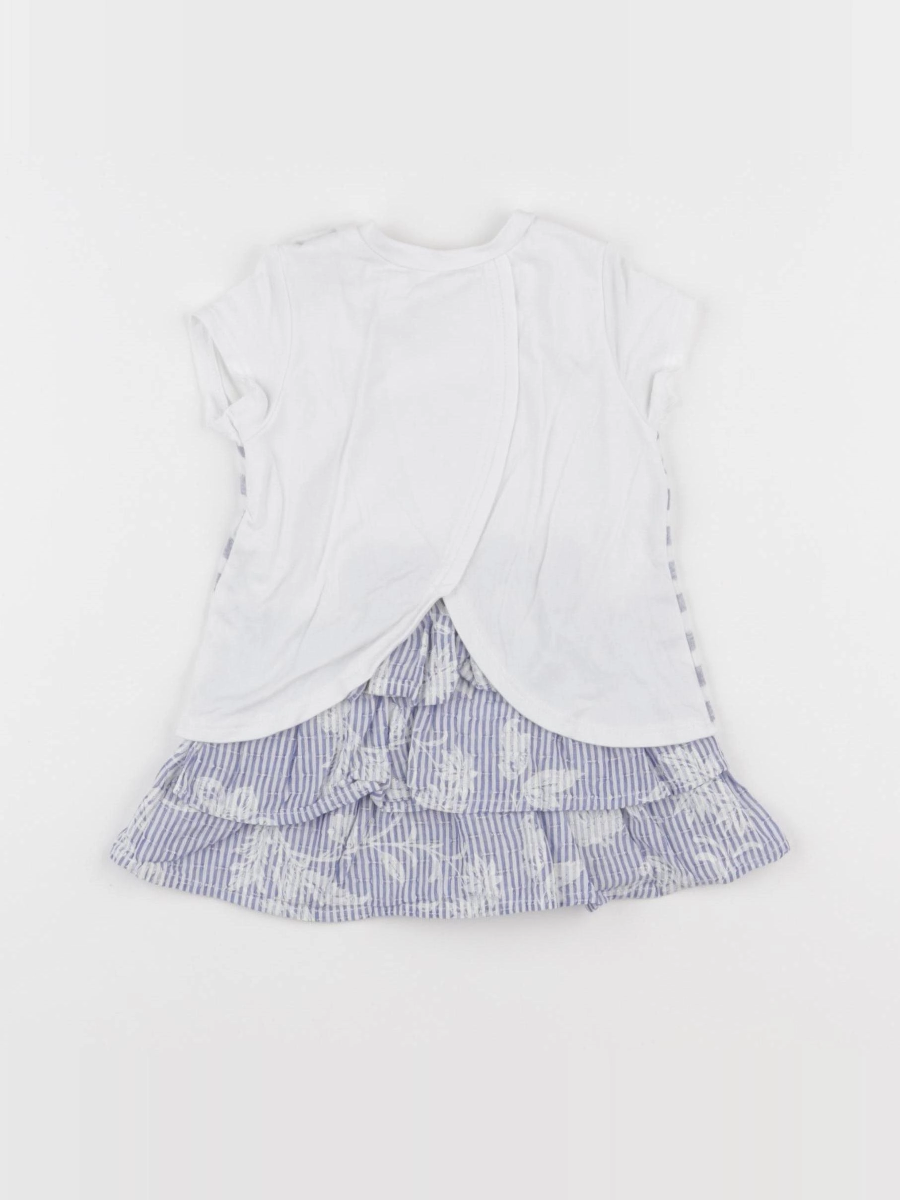 IKKS - robe blanc - 6 mois