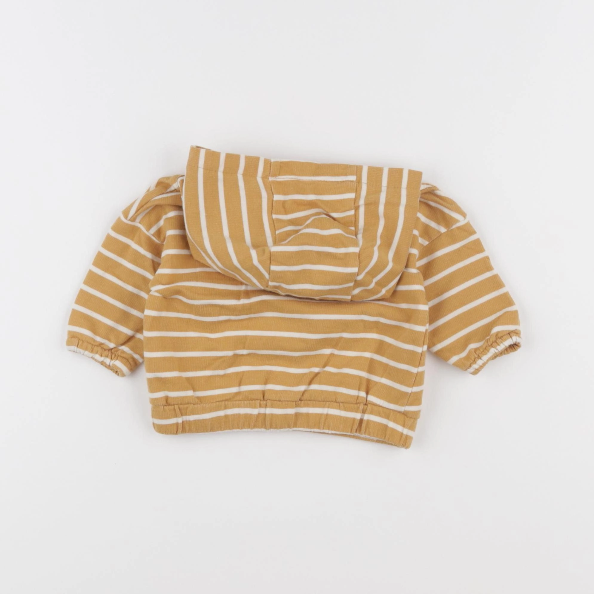 Vertbaudet - sweat jaune - 3 mois