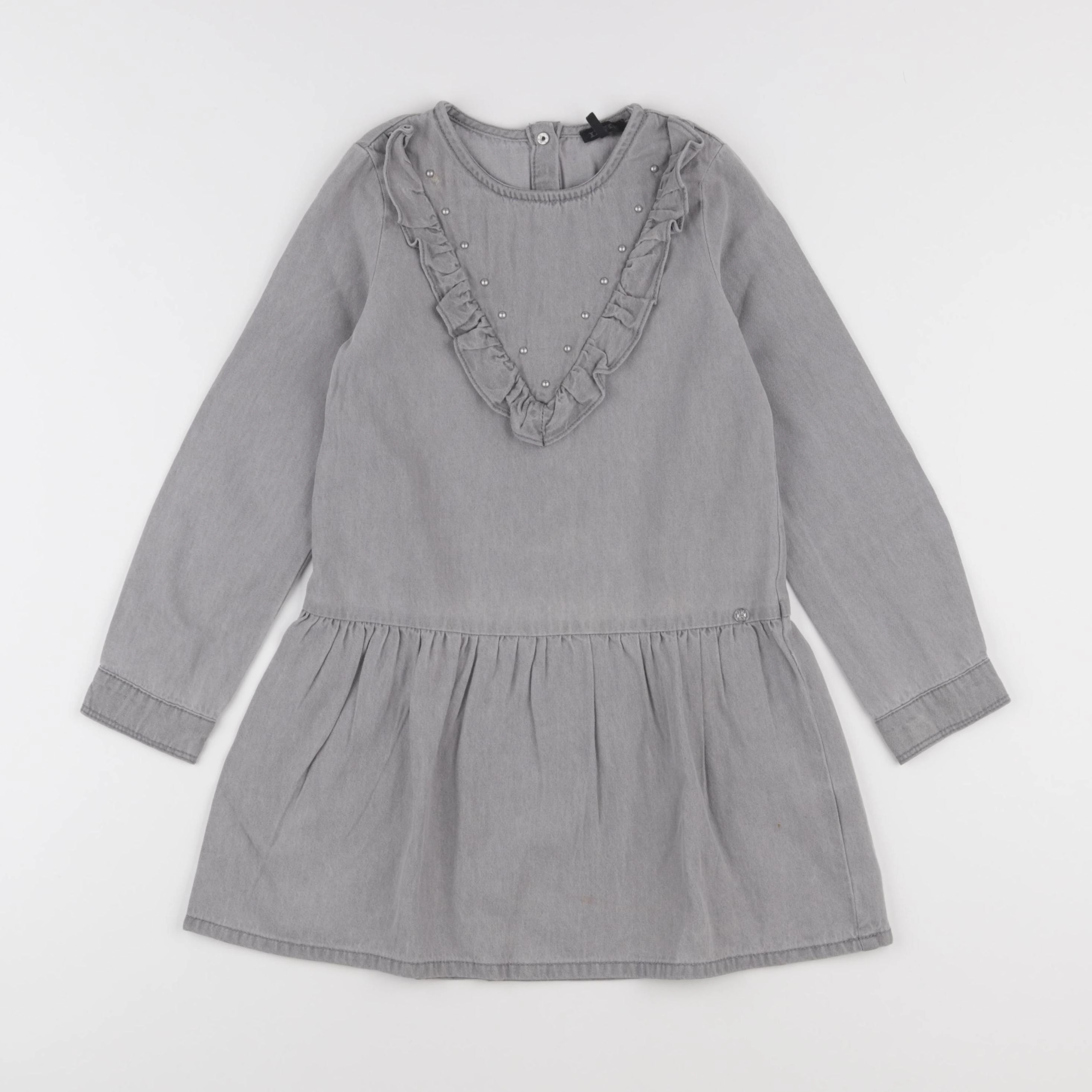 IKKS - robe gris - 6 ans
