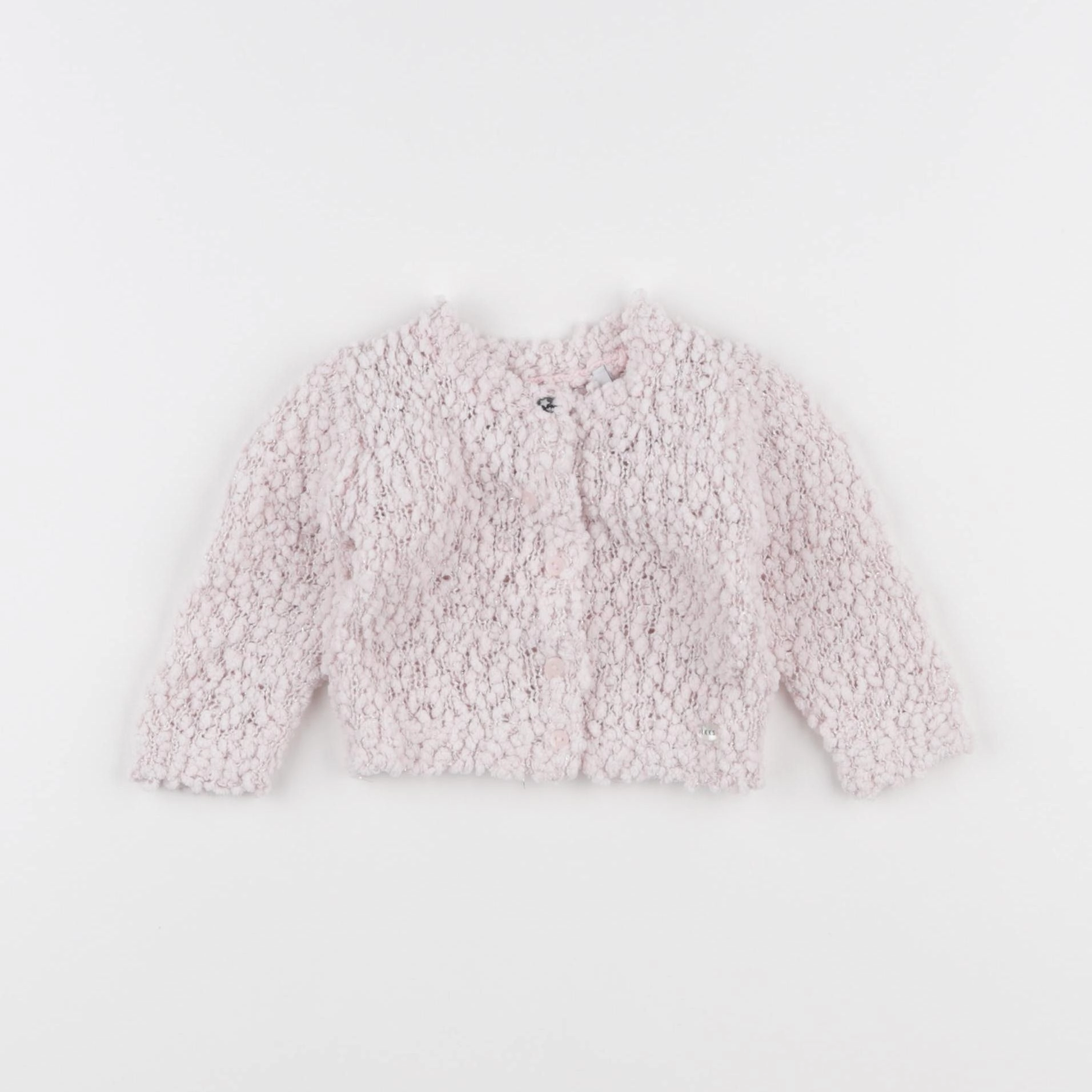 IKKS - gilet rose - 3 mois