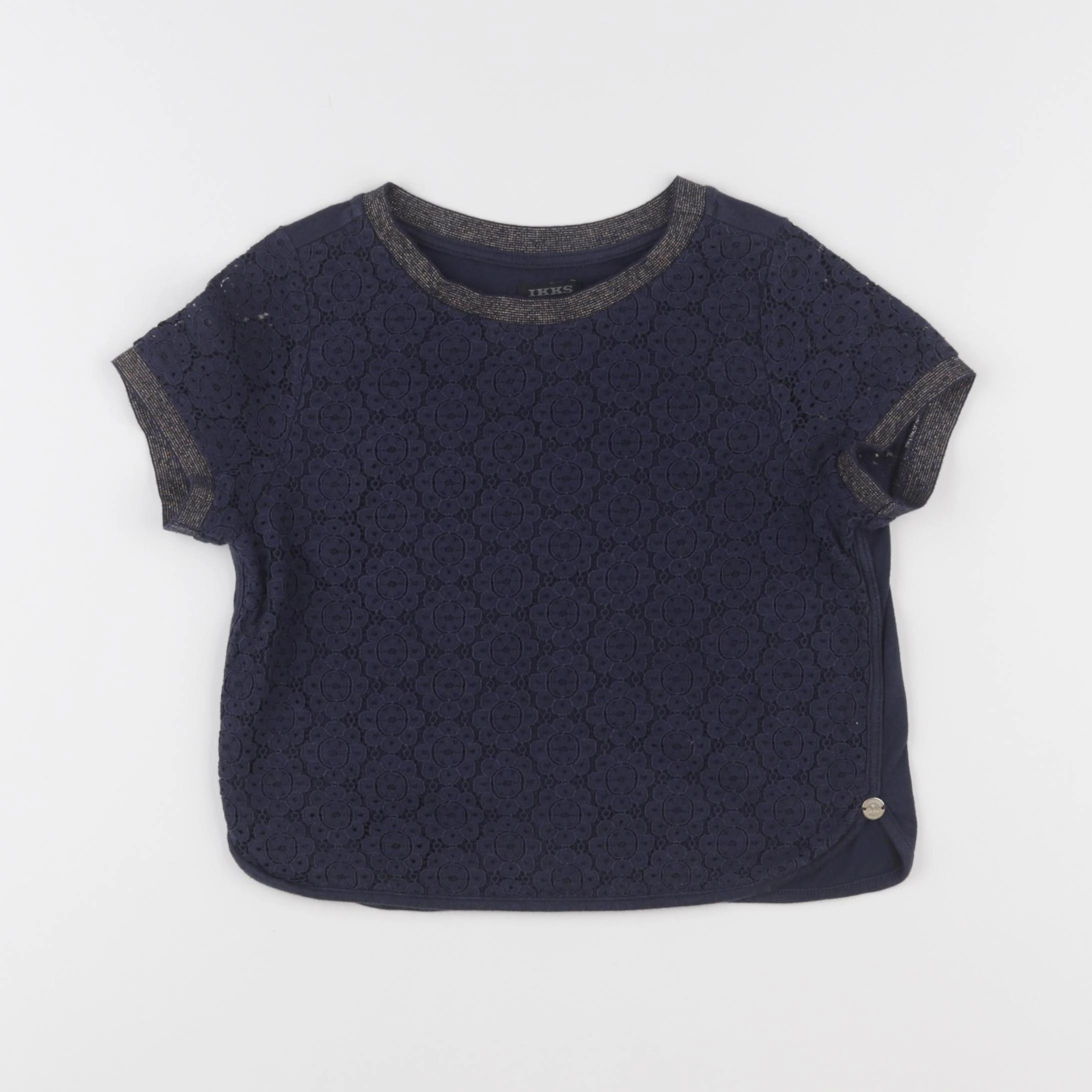 IKKS - tee-shirt bleu - 6 ans