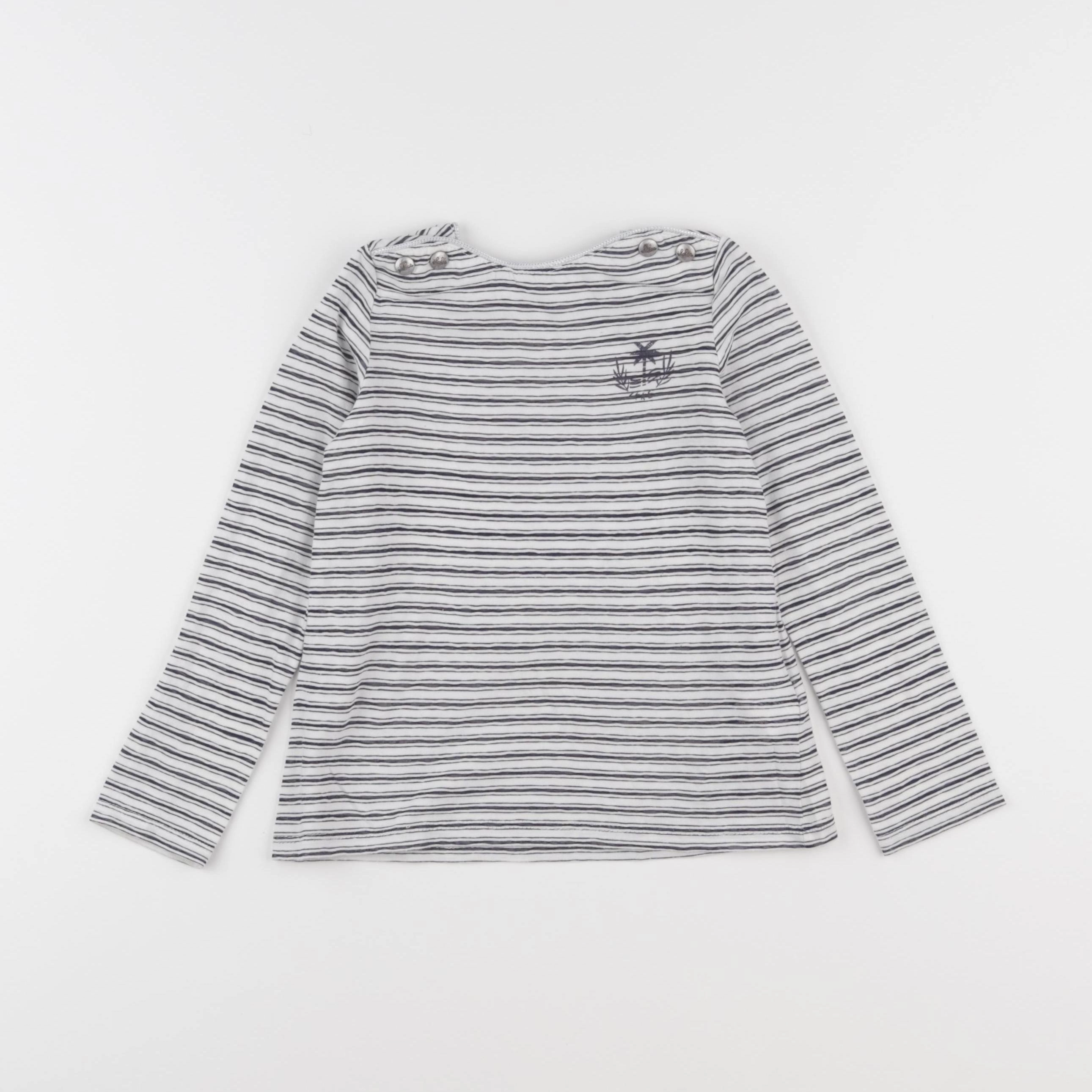 IKKS - tee-shirt blanc - 5 ans