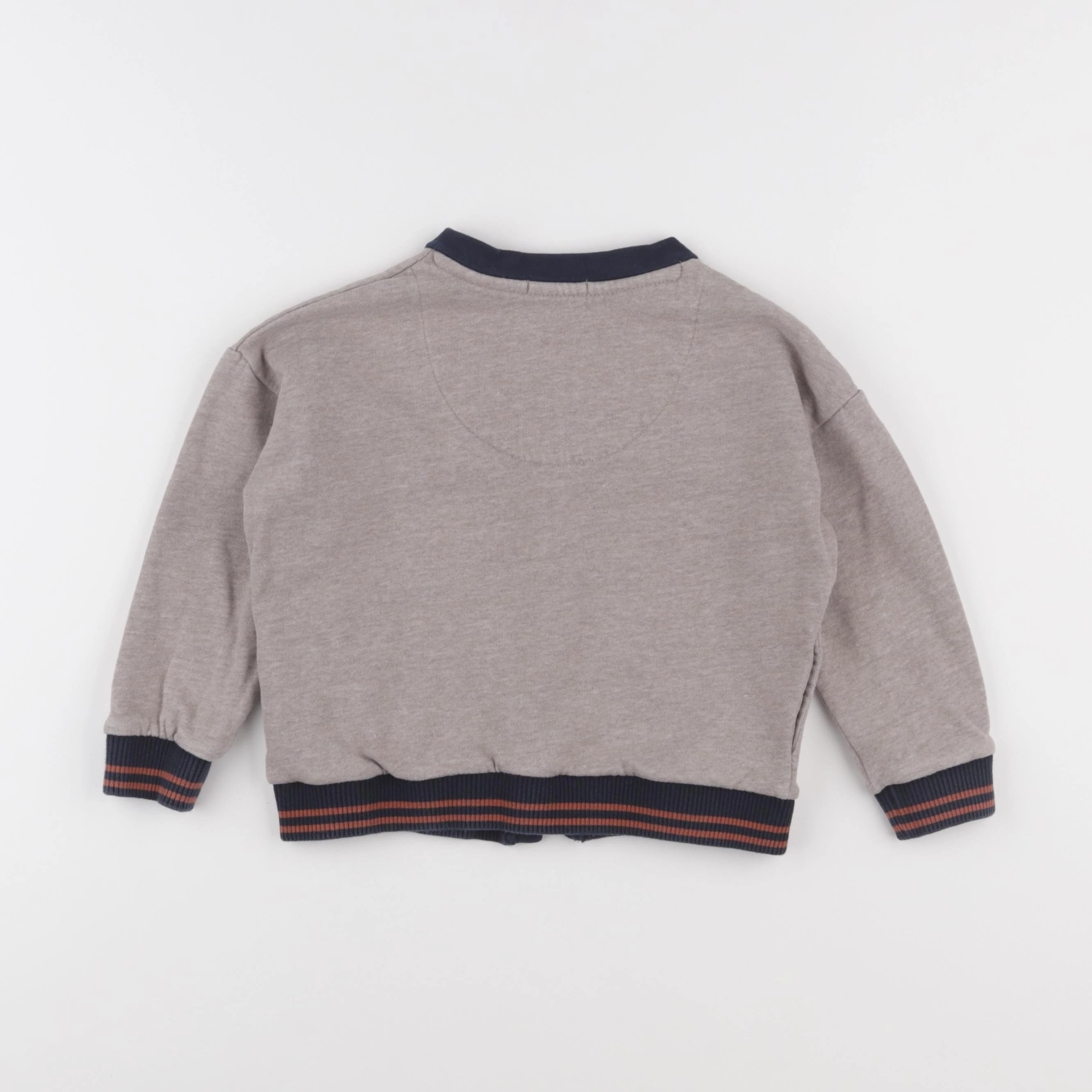 Vertbaudet - gilet marron - 4 ans